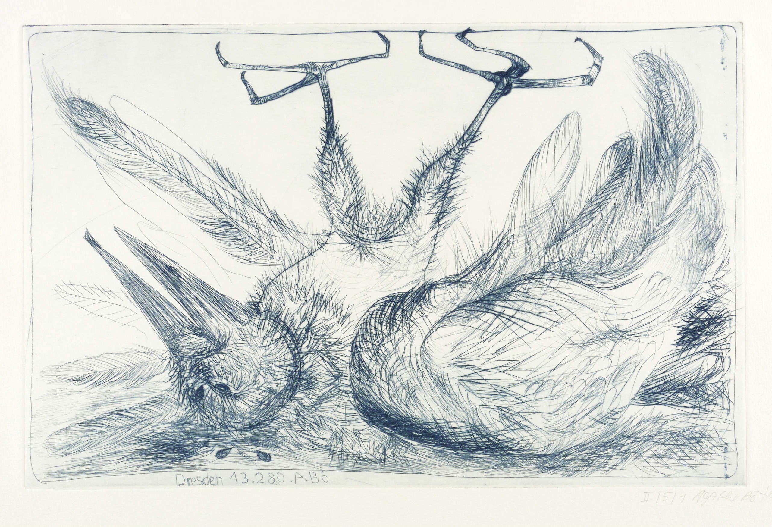 Der gestürzte Rabe (Dresden 13. Februar) Der gestürzte Rabe (Dresden 13. Februar)