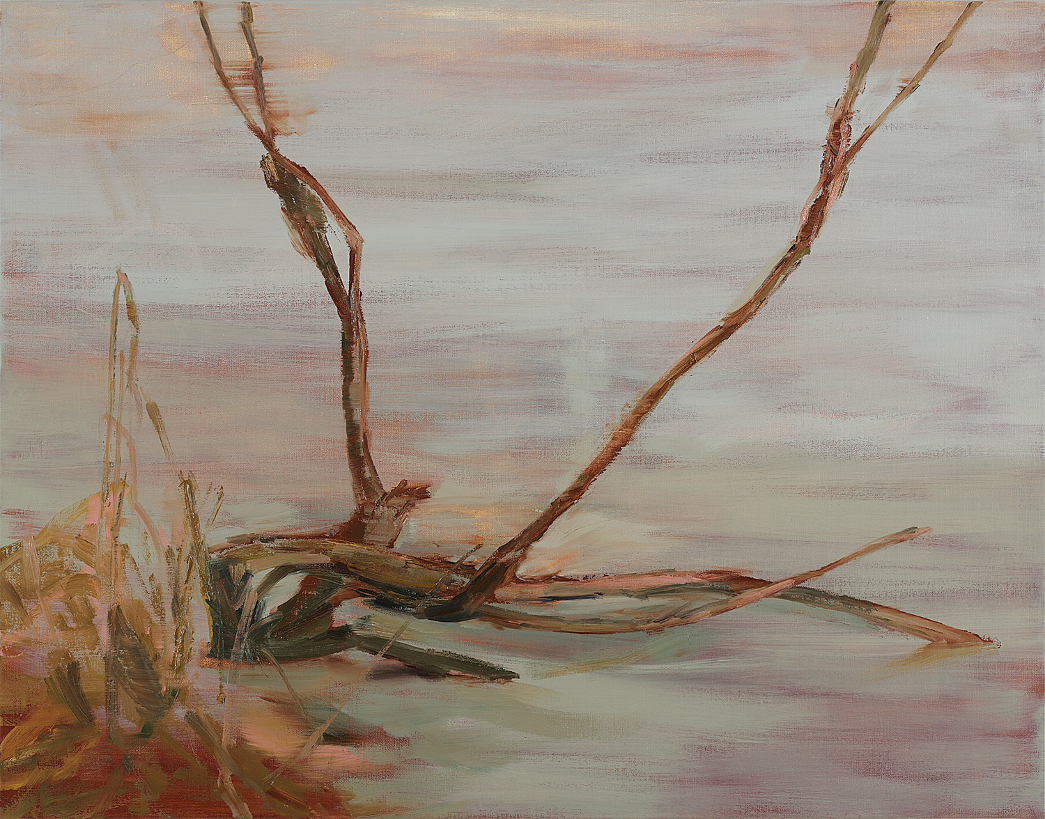 Iris Brankatschk – „Ast im Eis“