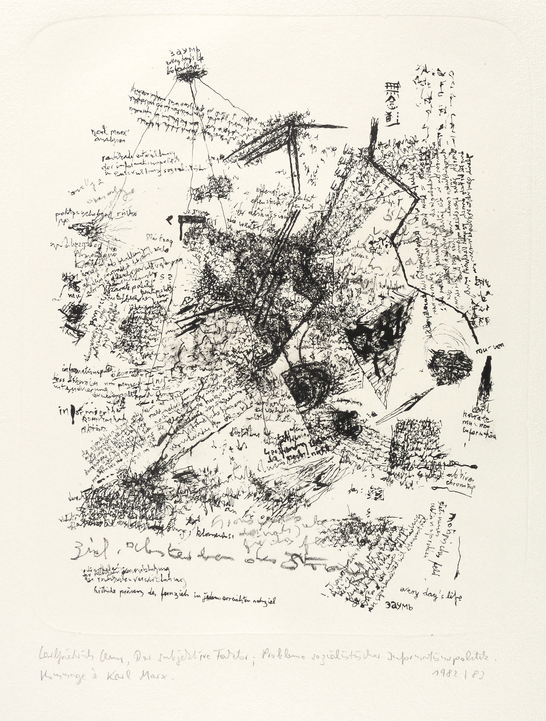 Der subjektive Faktor. Probleme sozialistischer Informationspolitik