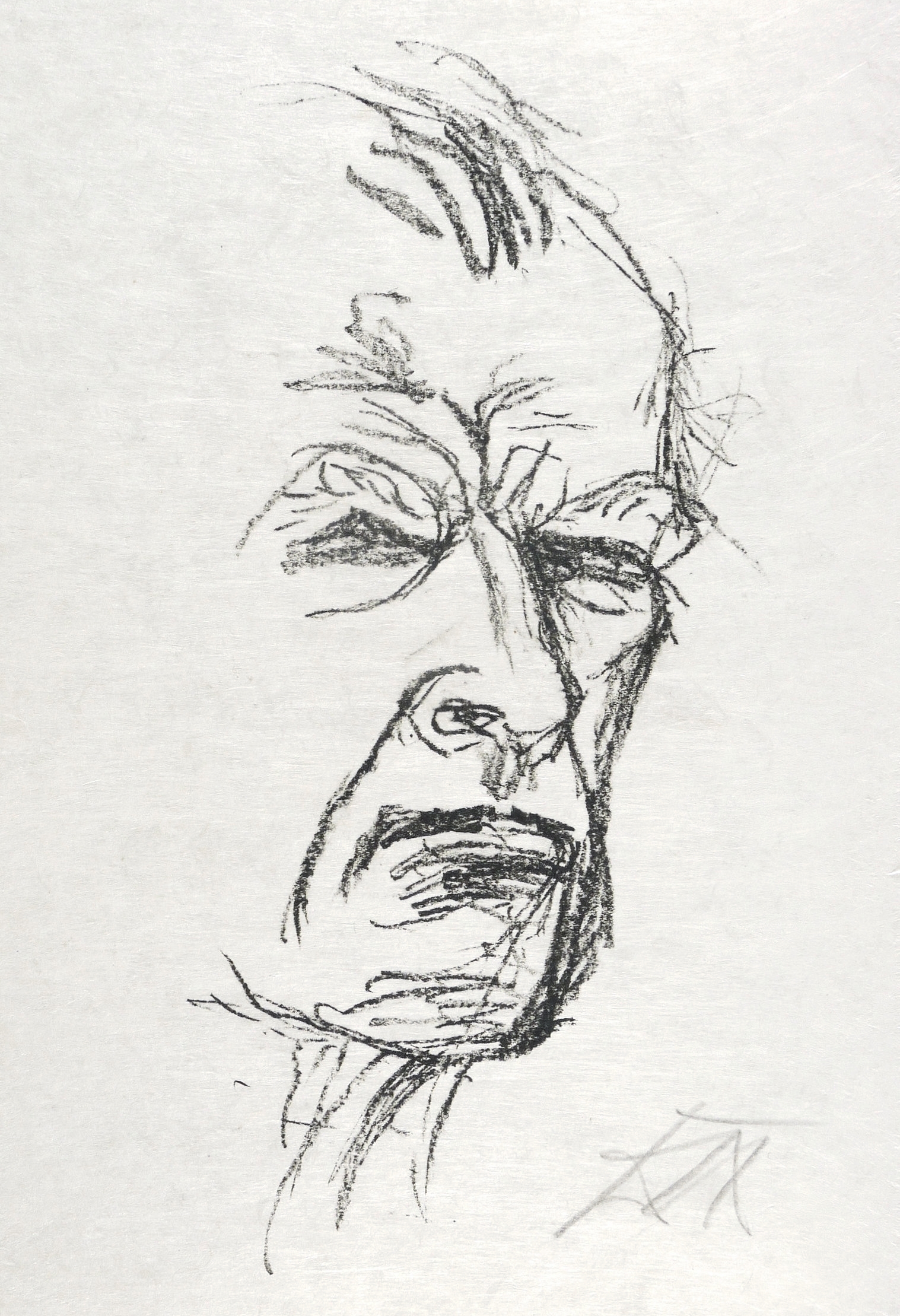 Selbstbildnis zum 70. Geburtstag