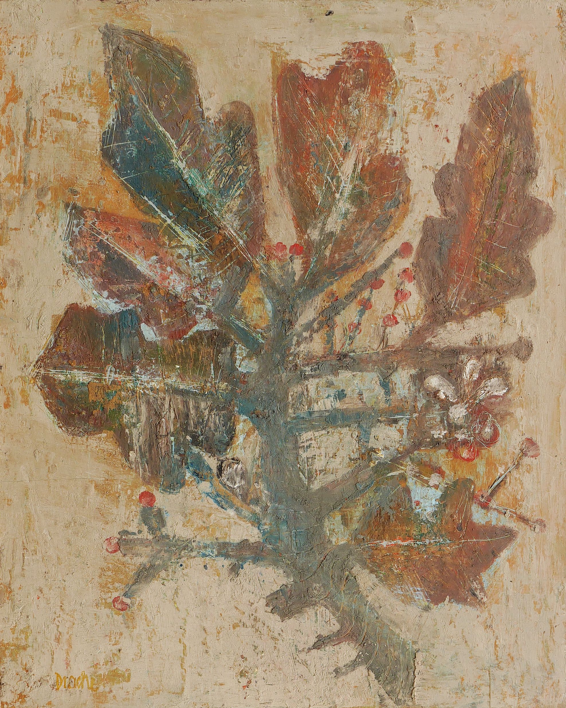 Heinz Drache, Eichenzweig, um 1980