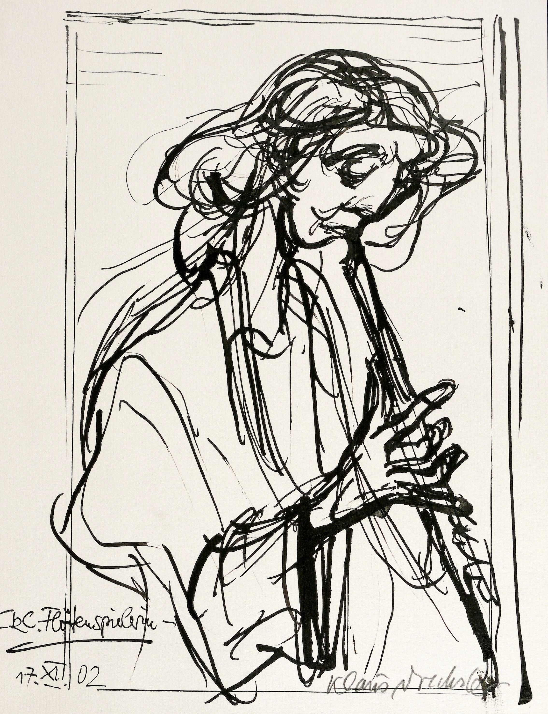 Klaus Drechsler – „Kleine Flötenspielerin“