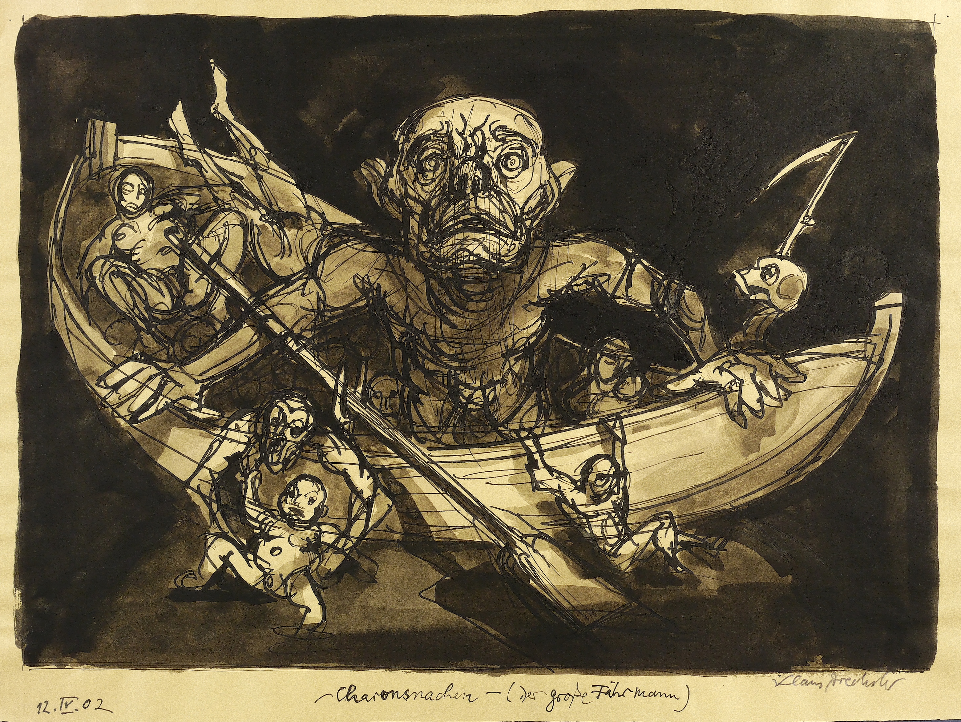 Klaus Drechsler – „Charonsnachen (Der große Fährmann)“