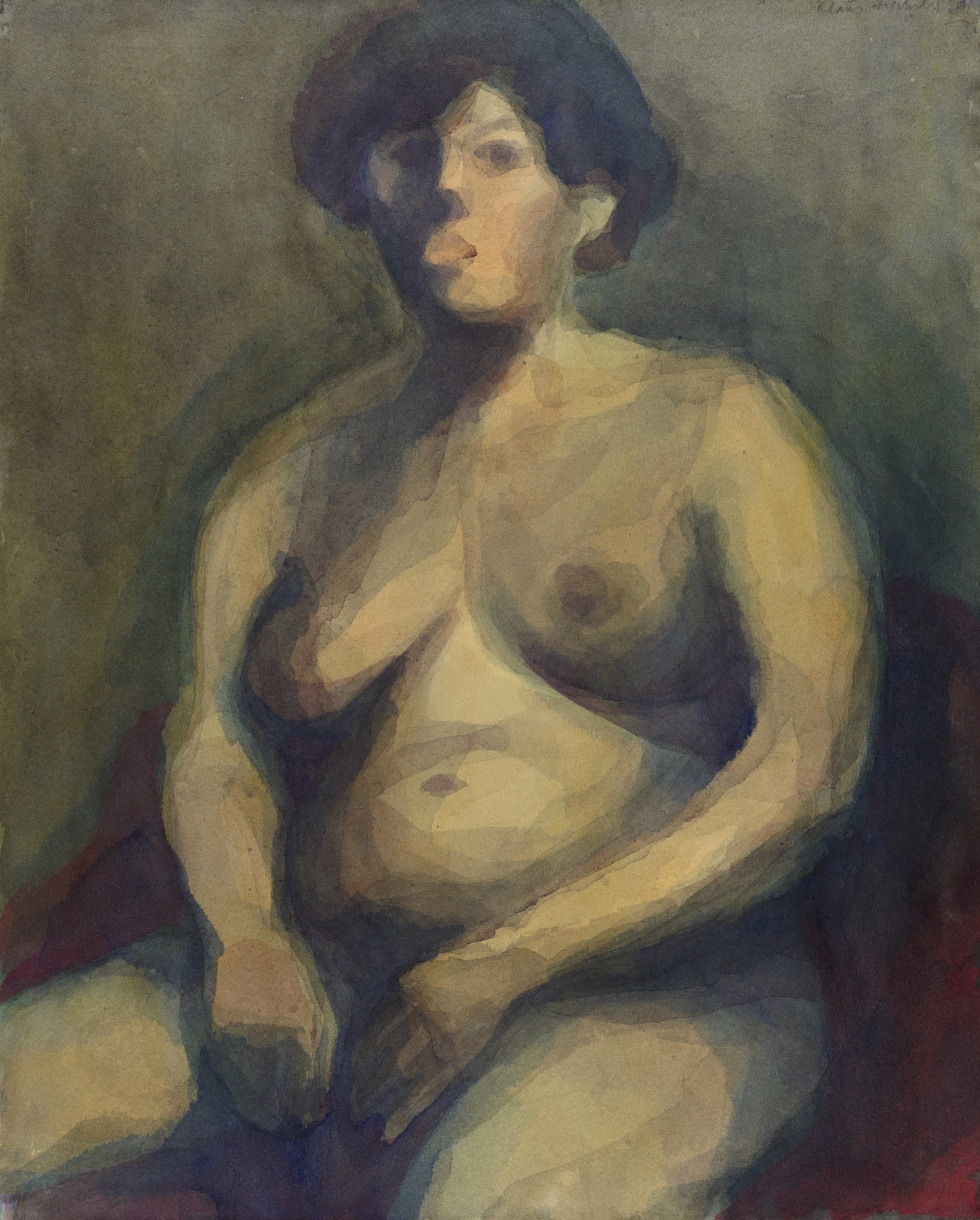 Klaus Drechsler – „Sitzender Akt“