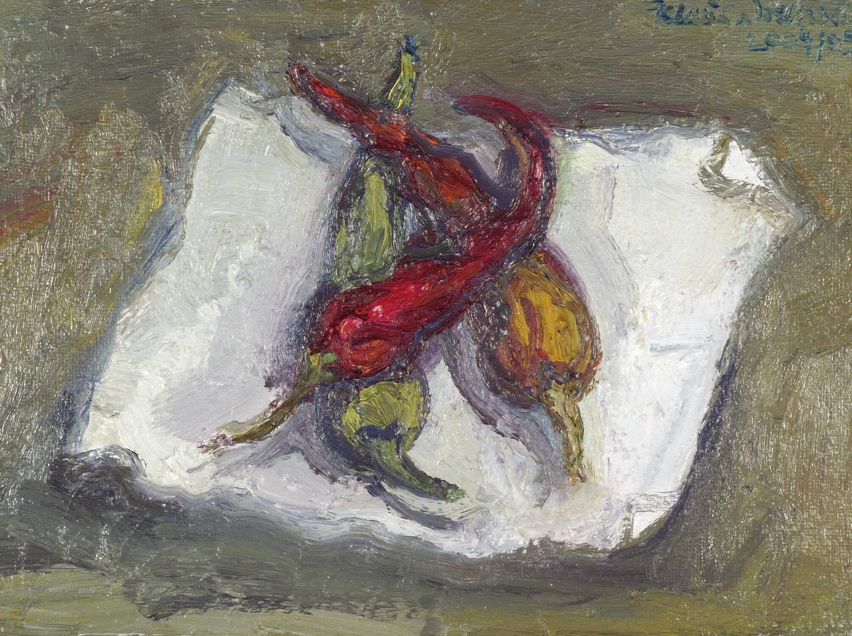 Klaus Drechsler, Drei Paprikaschoten, 2004/2005