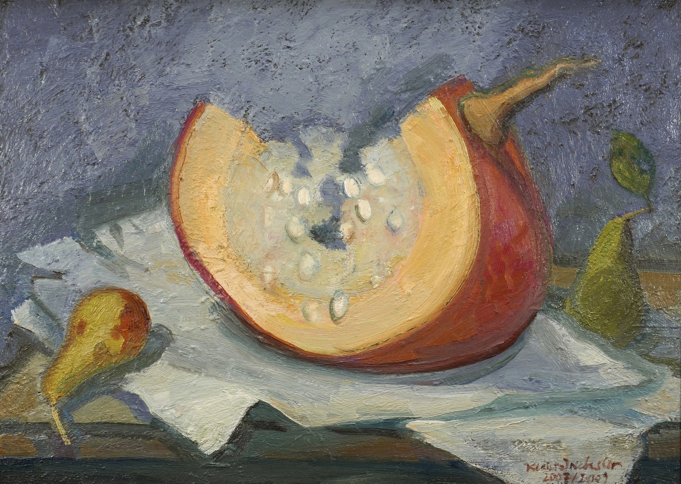 Kürbisstück (Huldigung an PMB)