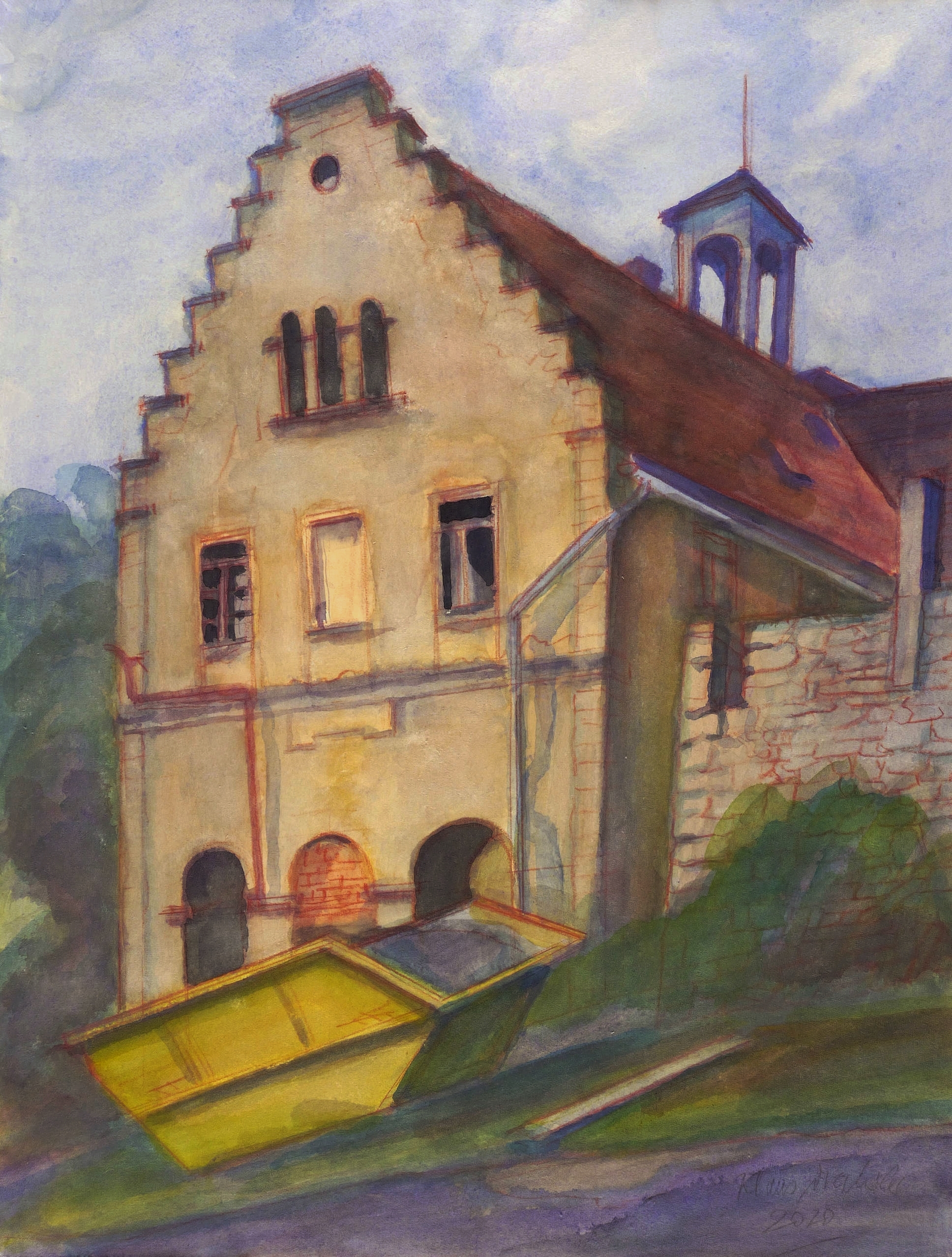 Seitenflügel Gutshof Helfenberg