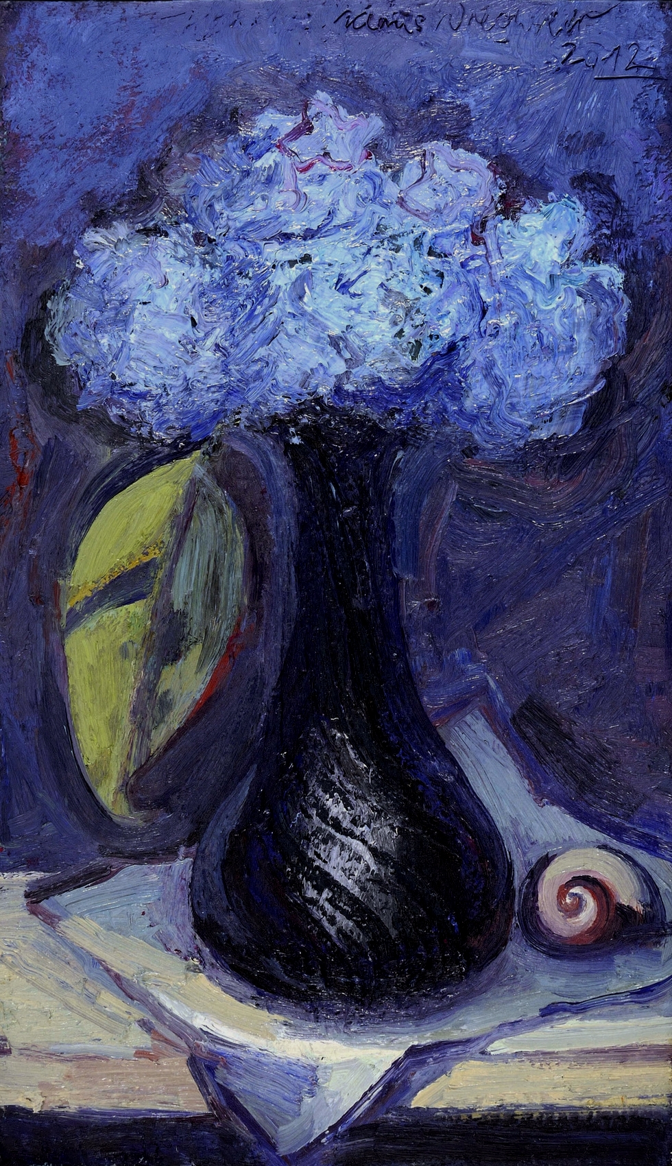 Blaue Hortensie I