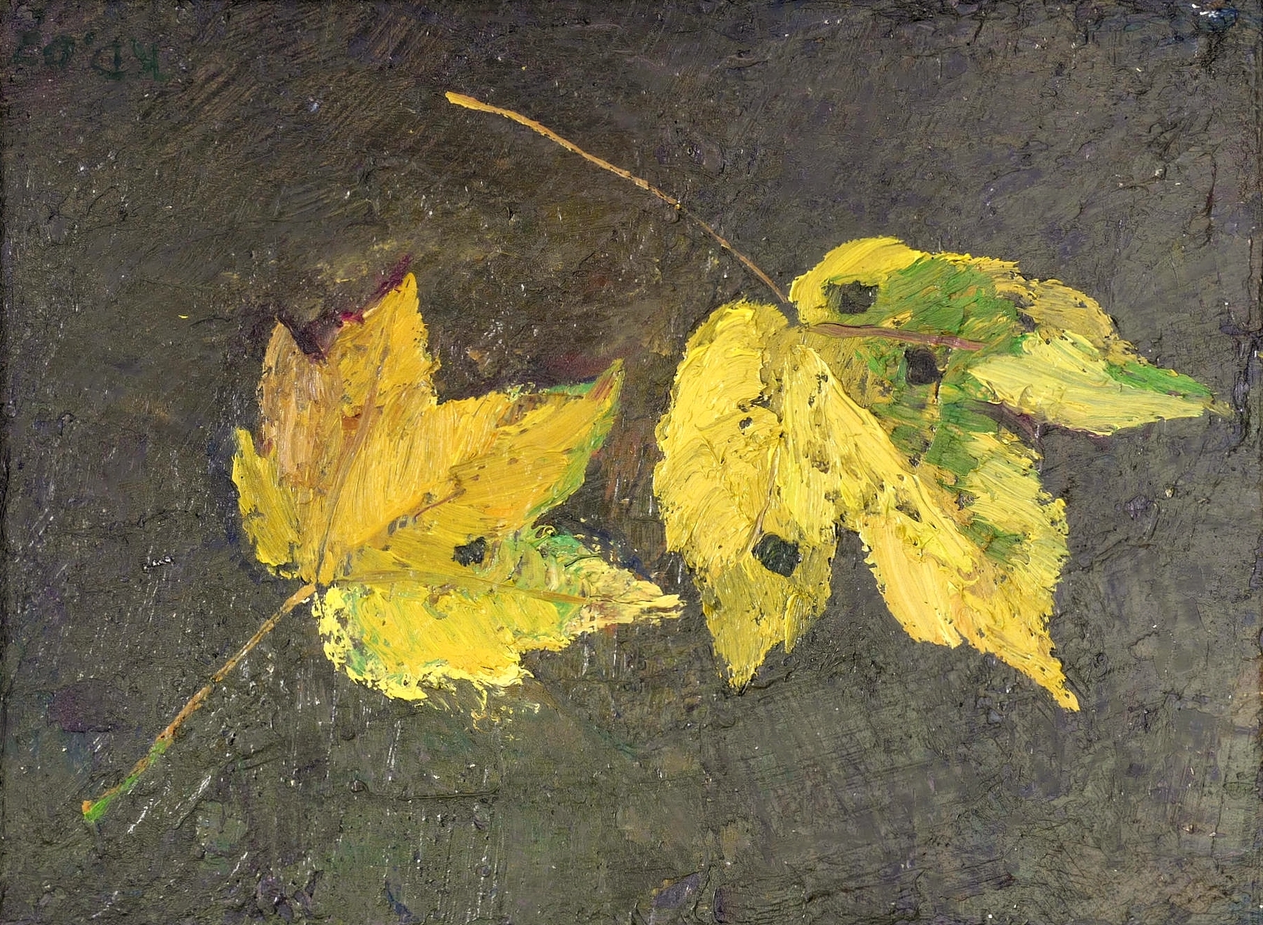 Klaus Drechsler, Zwei Ahornblätter, 2007