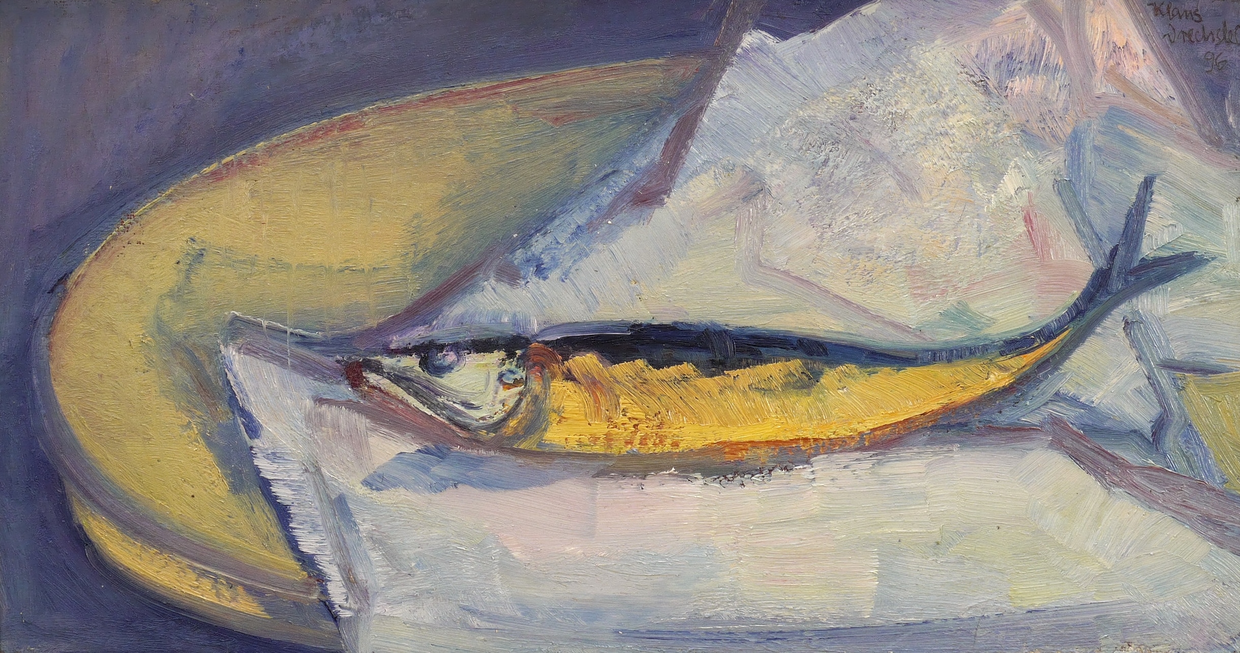 Klaus Drechsler, Geräucherter Fisch II, 1996