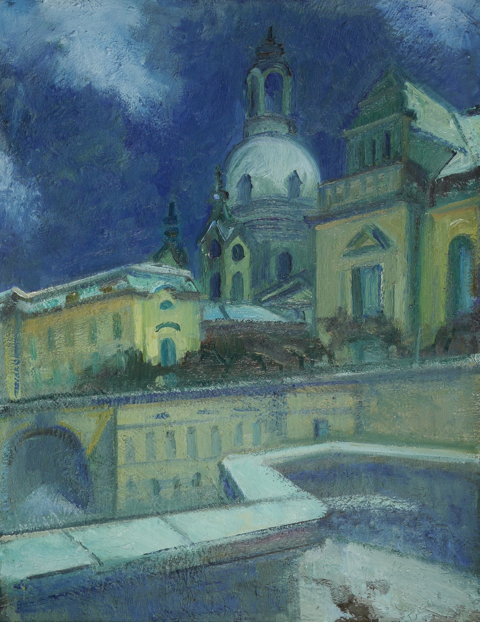 Klaus Drechsler, Blick zur Frauenkirche, 2005-2013