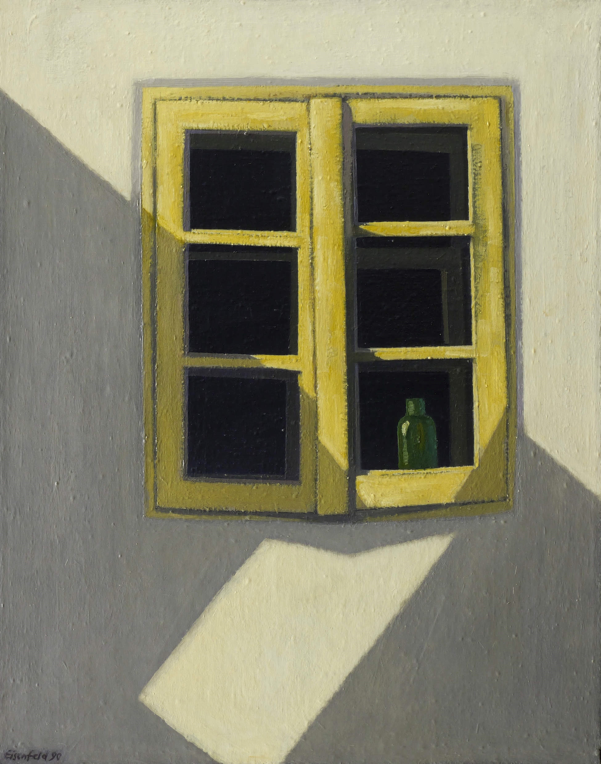 Ulrich Eisenfeld – „Fenster im Innenraum mit Schlagschatten“