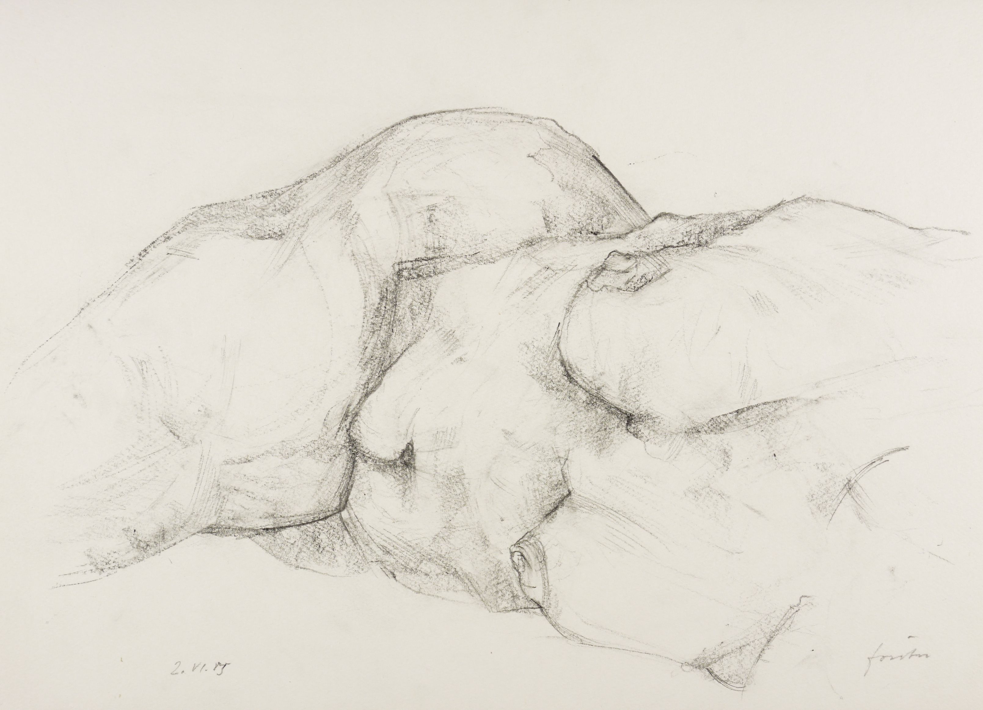 Torso einer Liegenden