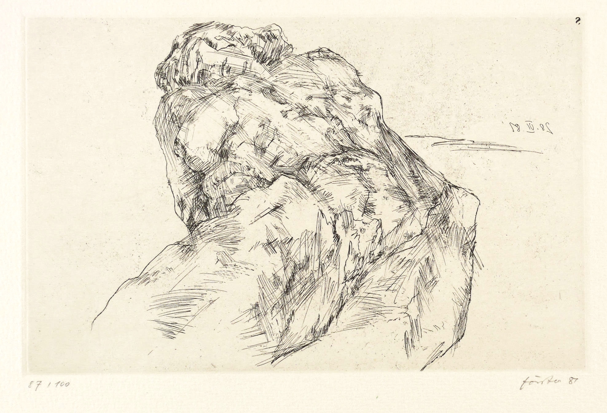 Liegender Akt (28.VI.1981)