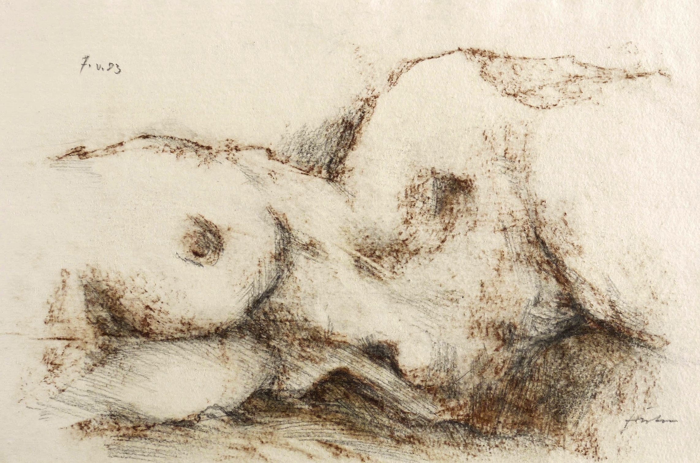 Ohne Titel (Kleine Liegende)