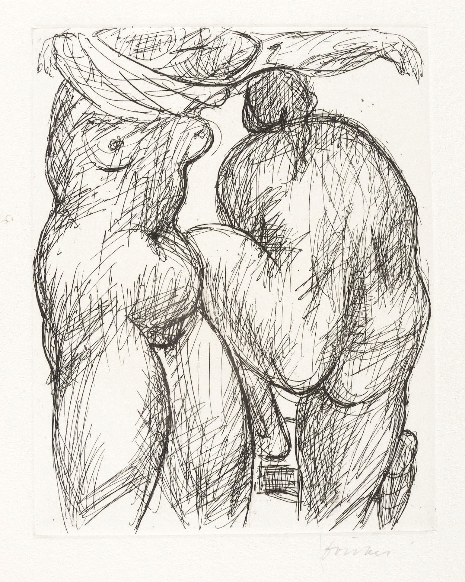 Ohne Titel (Sich umkleidende Frauen)