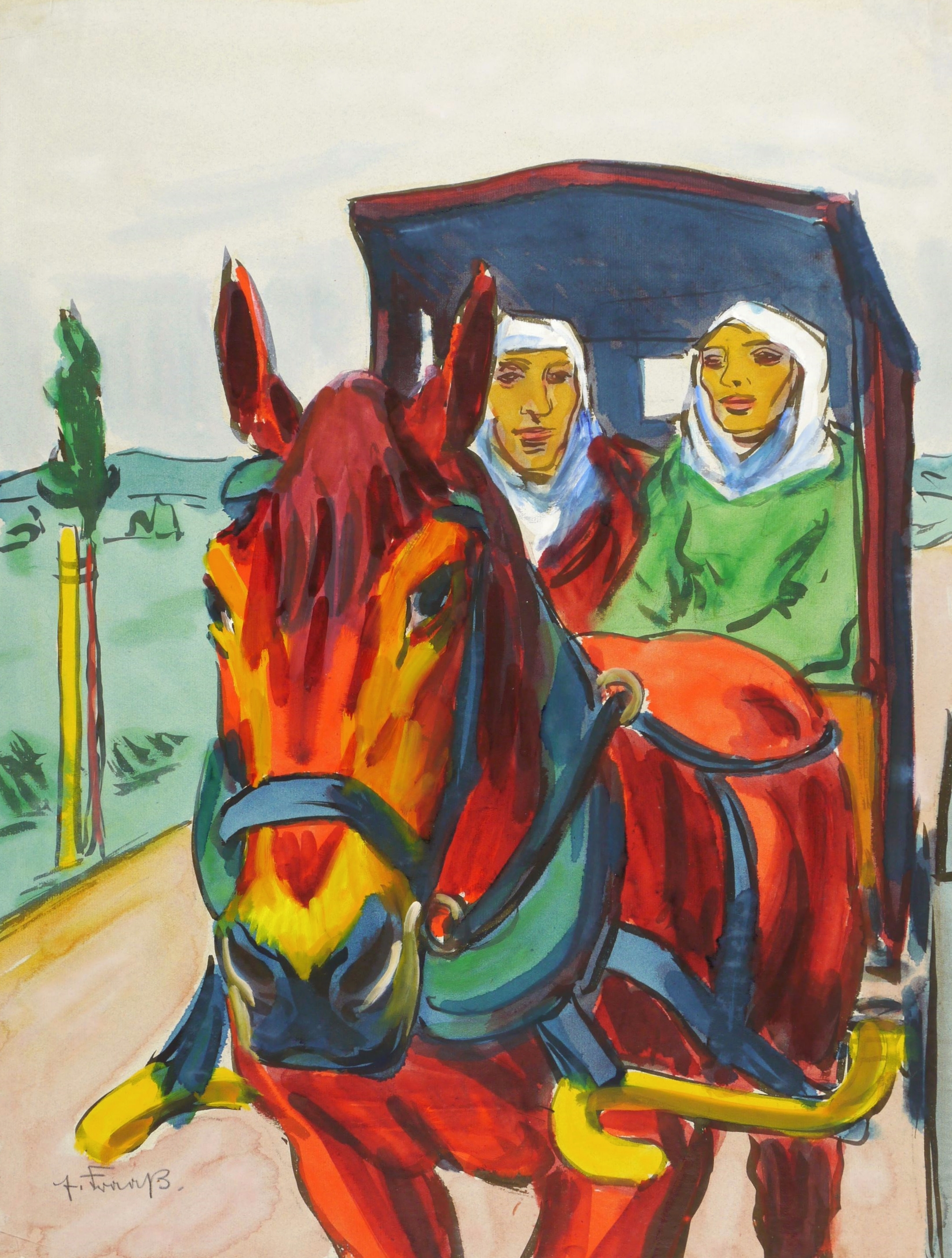 Erich Fraaß, Milchwagen, 1930-1940