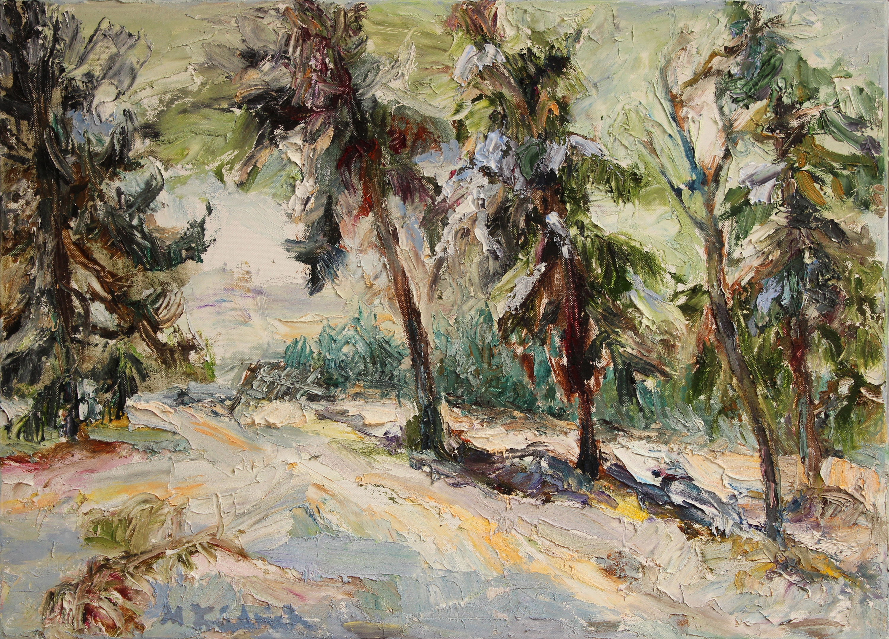 Mandy Friedrich – „Winterlicher Aufstieg“