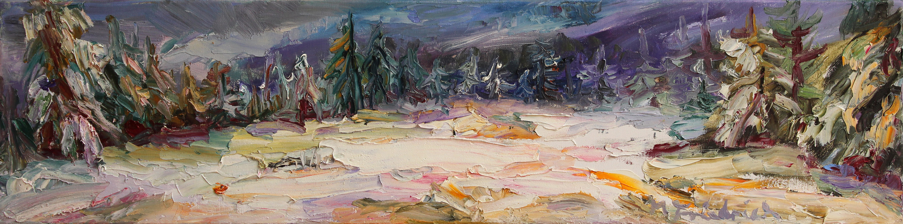 Mandy Friedrich – „Wintermorgen am Fichtelberg“