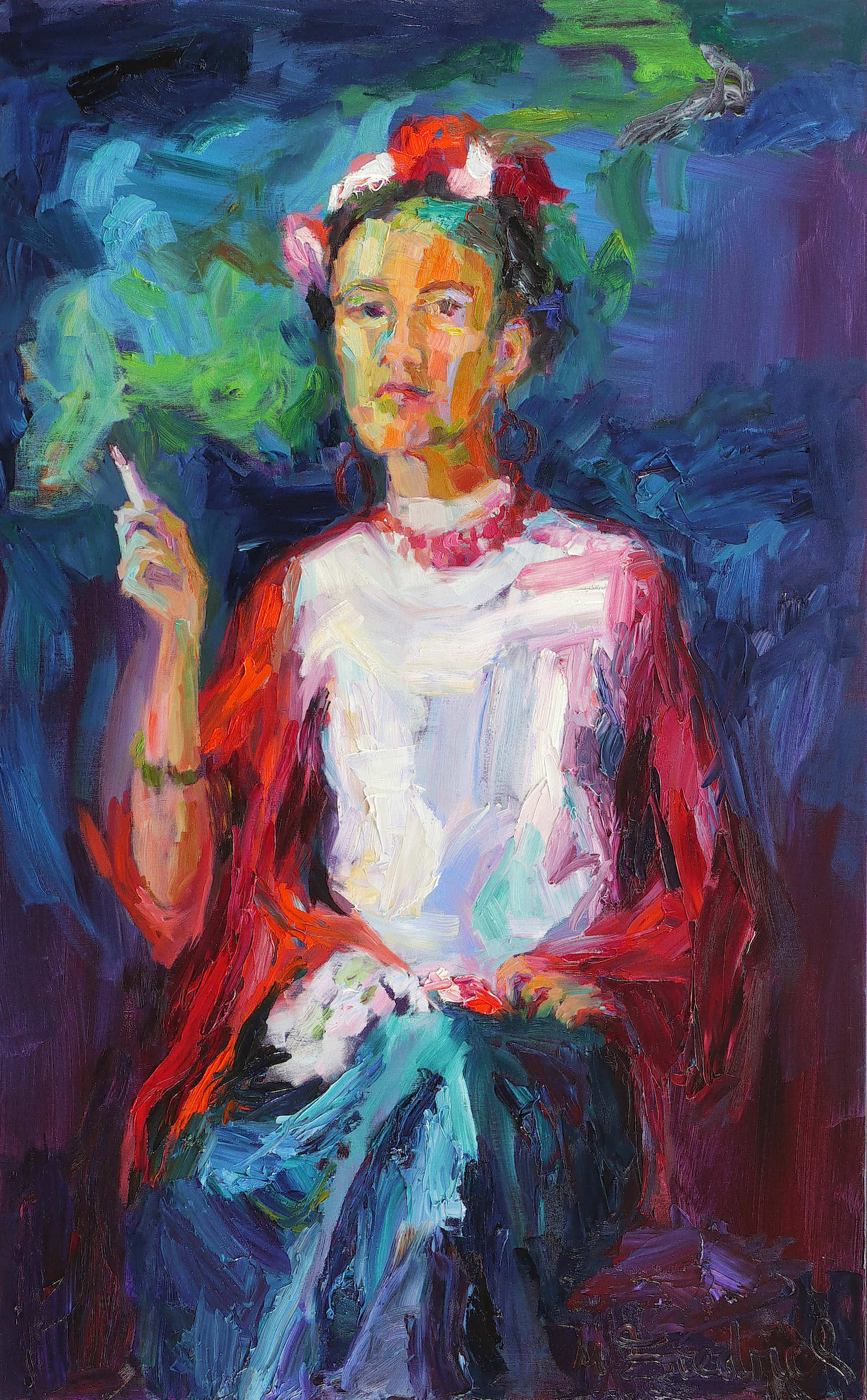 Mandy Friedrich – „Grüner Rauch nach Frida“