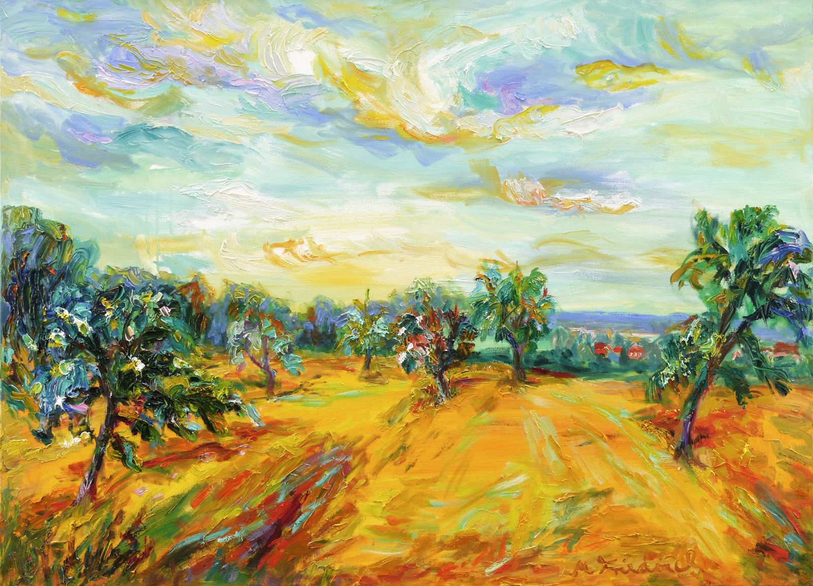 Weiter Himmel über Leutewitz Weiter Himmel über Leutewitz