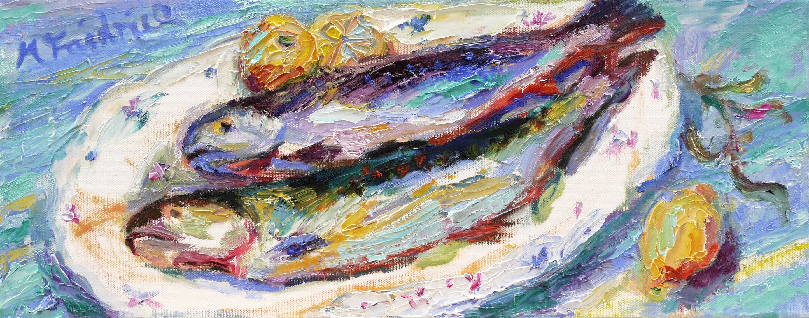 Kleines Forellenpaar