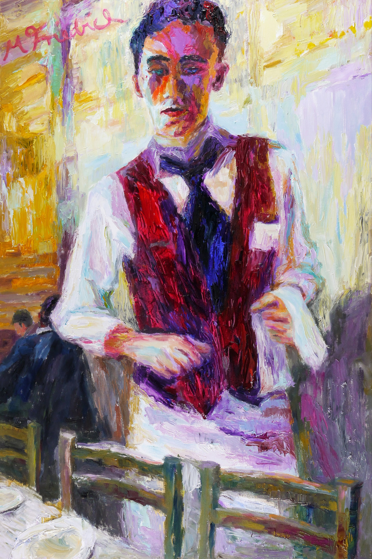 Der Kellner (Tiblissi, Georgien)