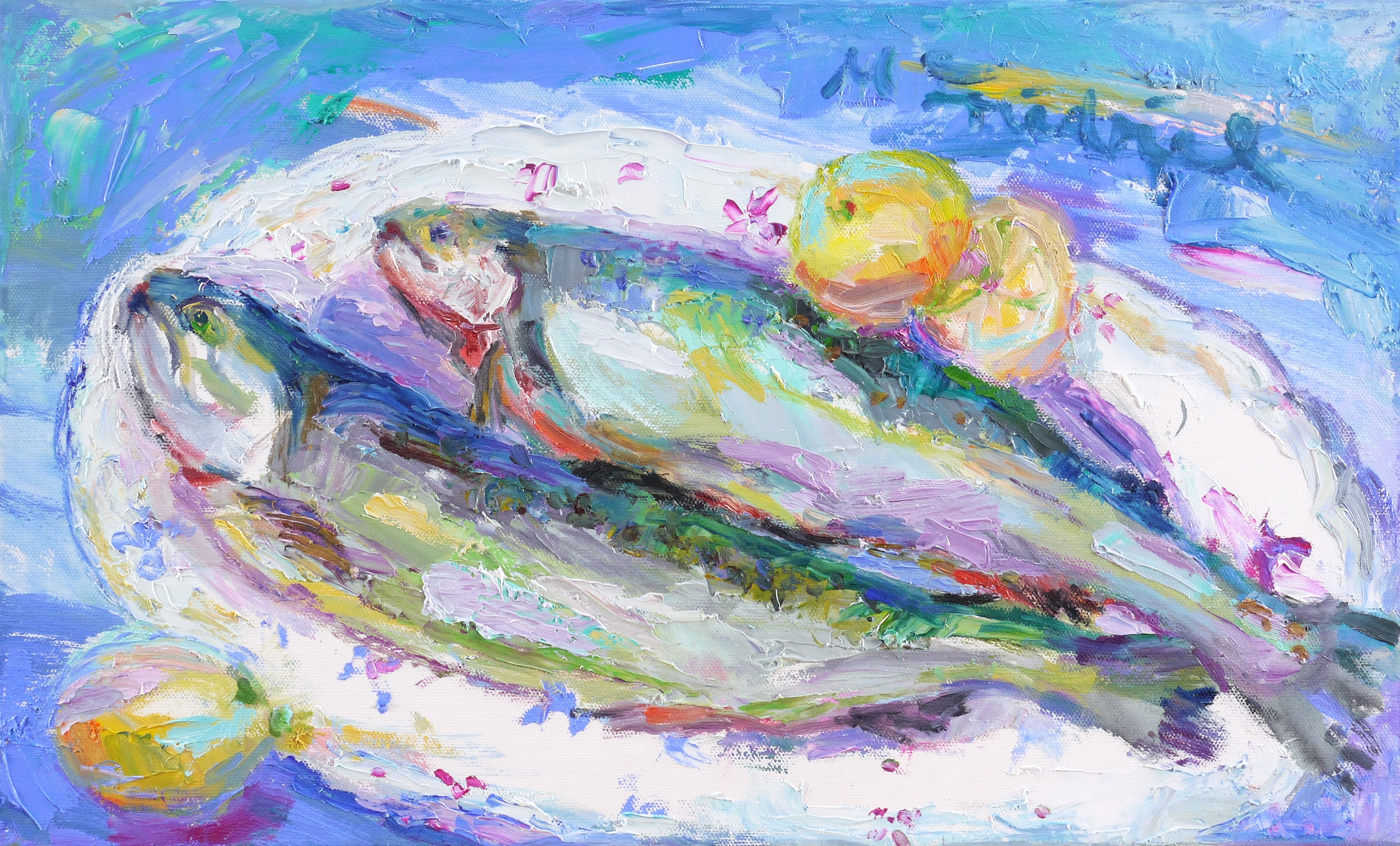 Großes Forellenpaar