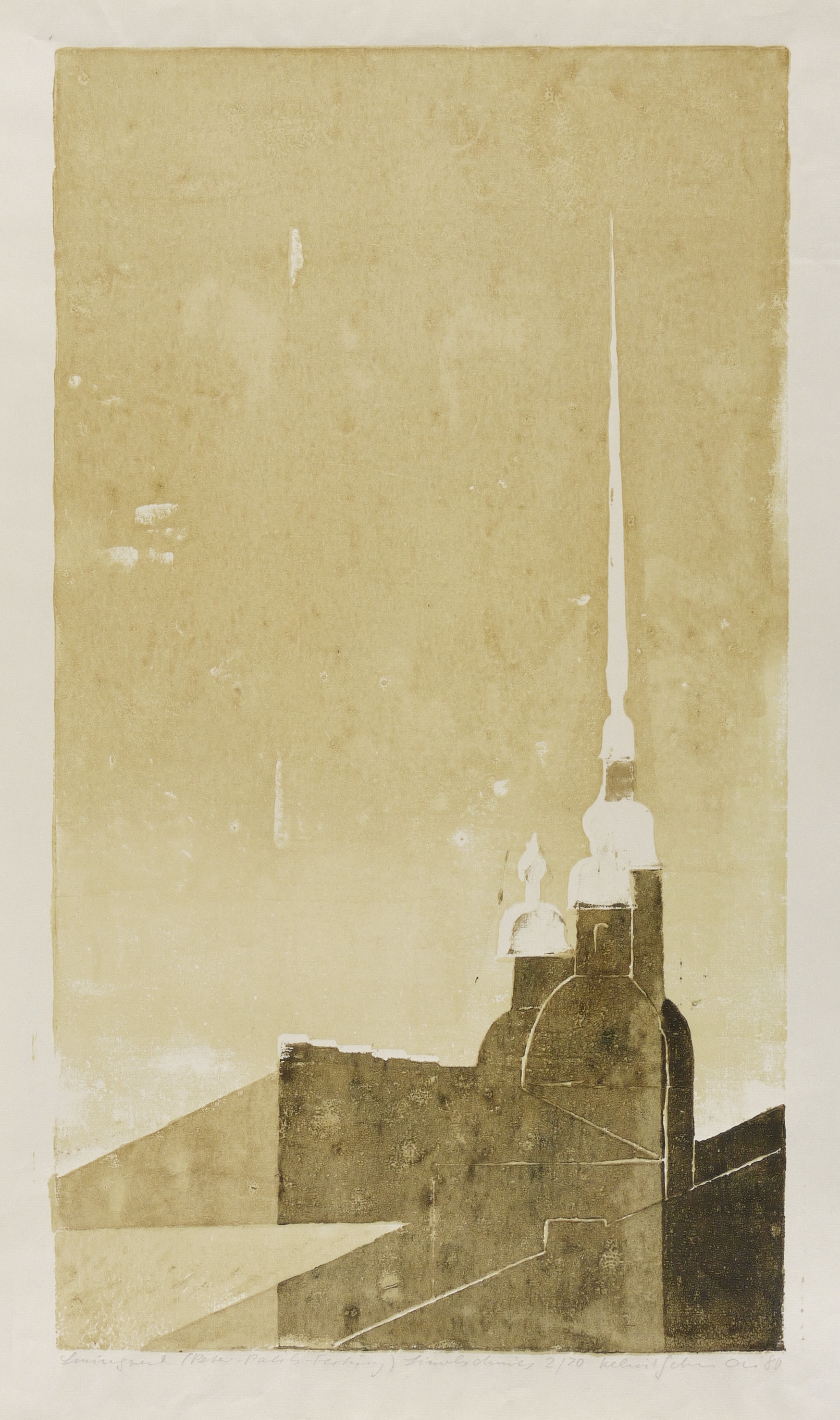 Helmut Gebhardt, Leningrad (Peter-Pauls-Festung), 1980