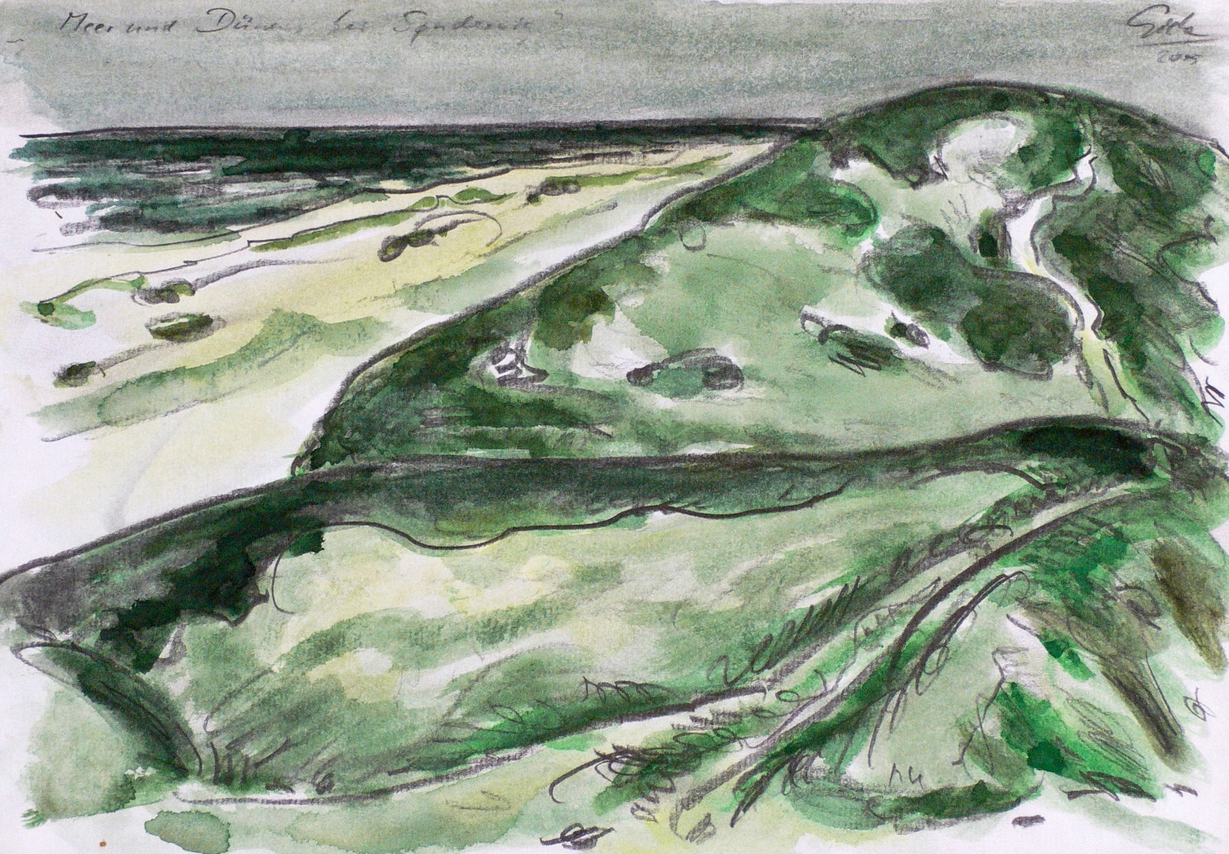 Meer und Dünen bei Søndervig