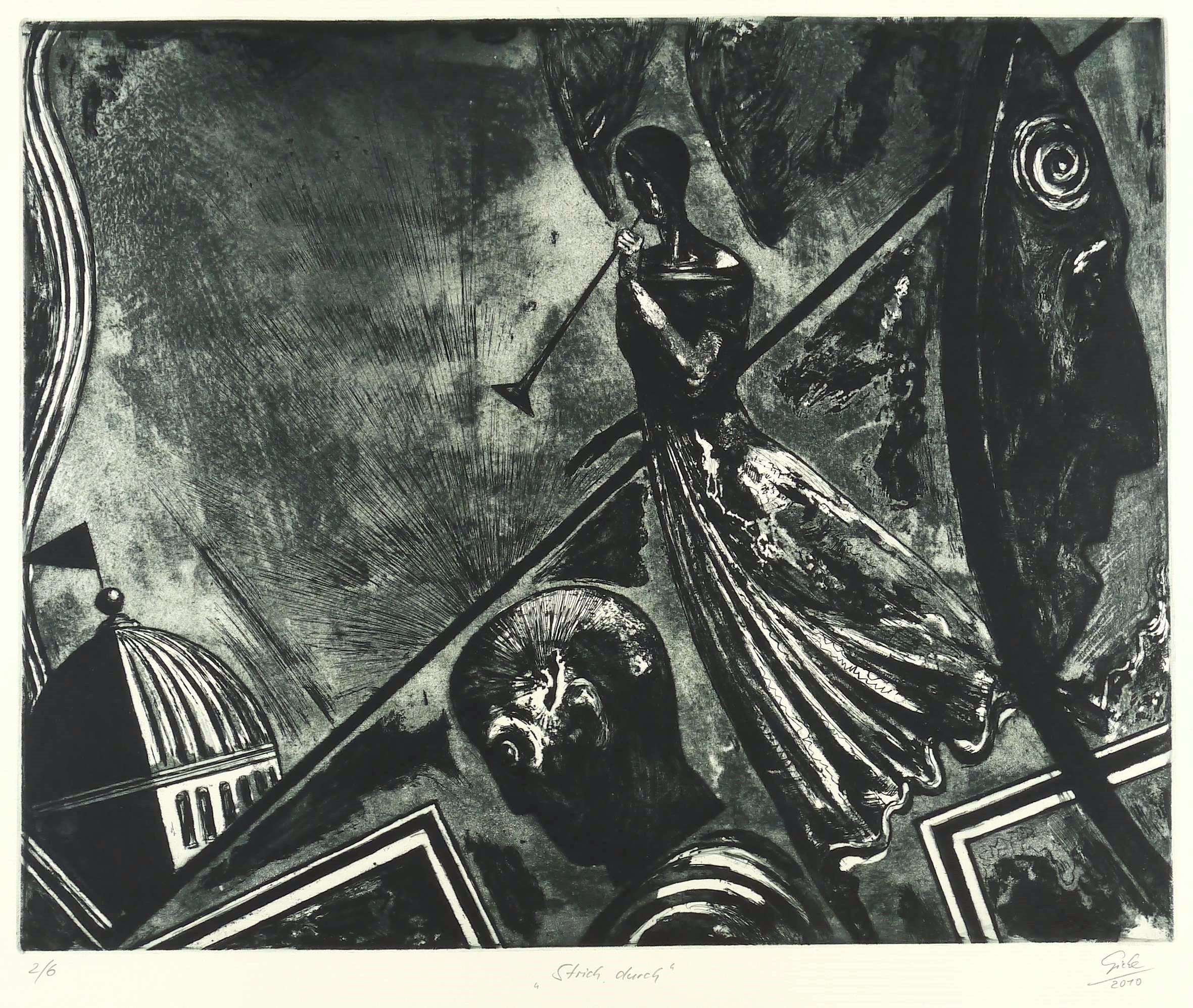 Hubertus Giebe – „Strich durch“