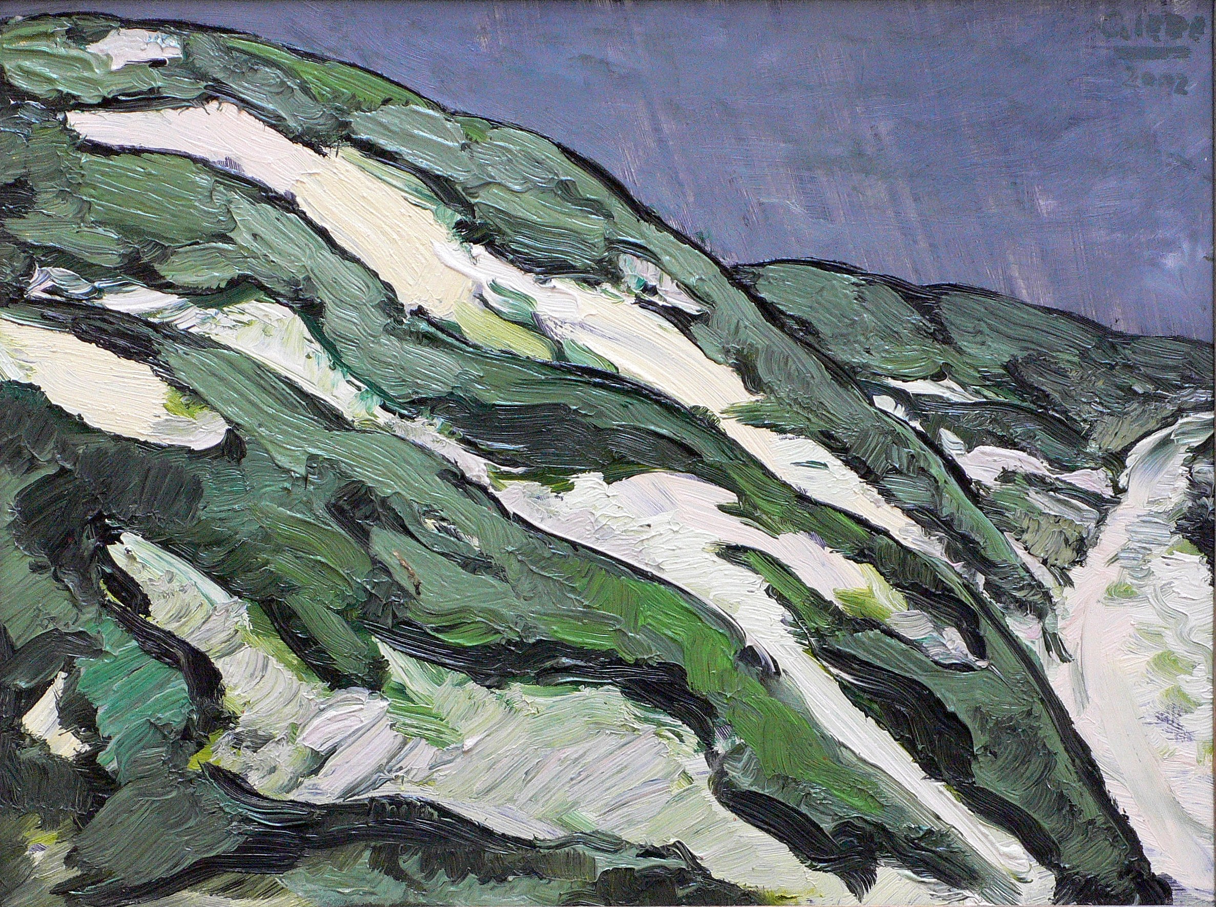 Hubertus Giebe, Norwegische Landschaft, 2002