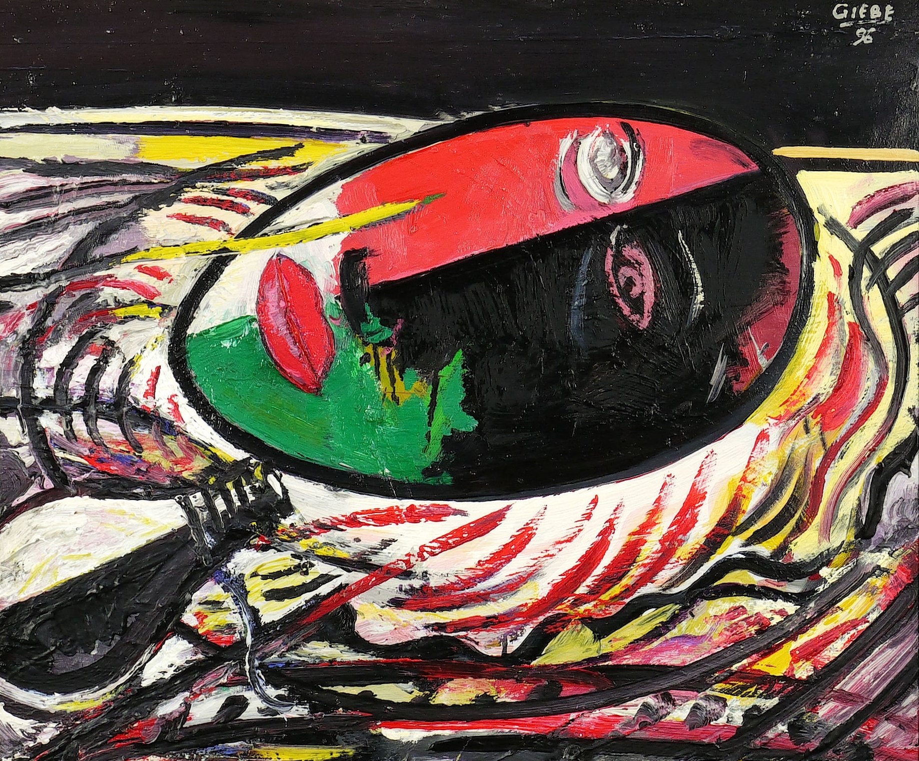 Hubertus Giebe – „Stilleben mit Maske“