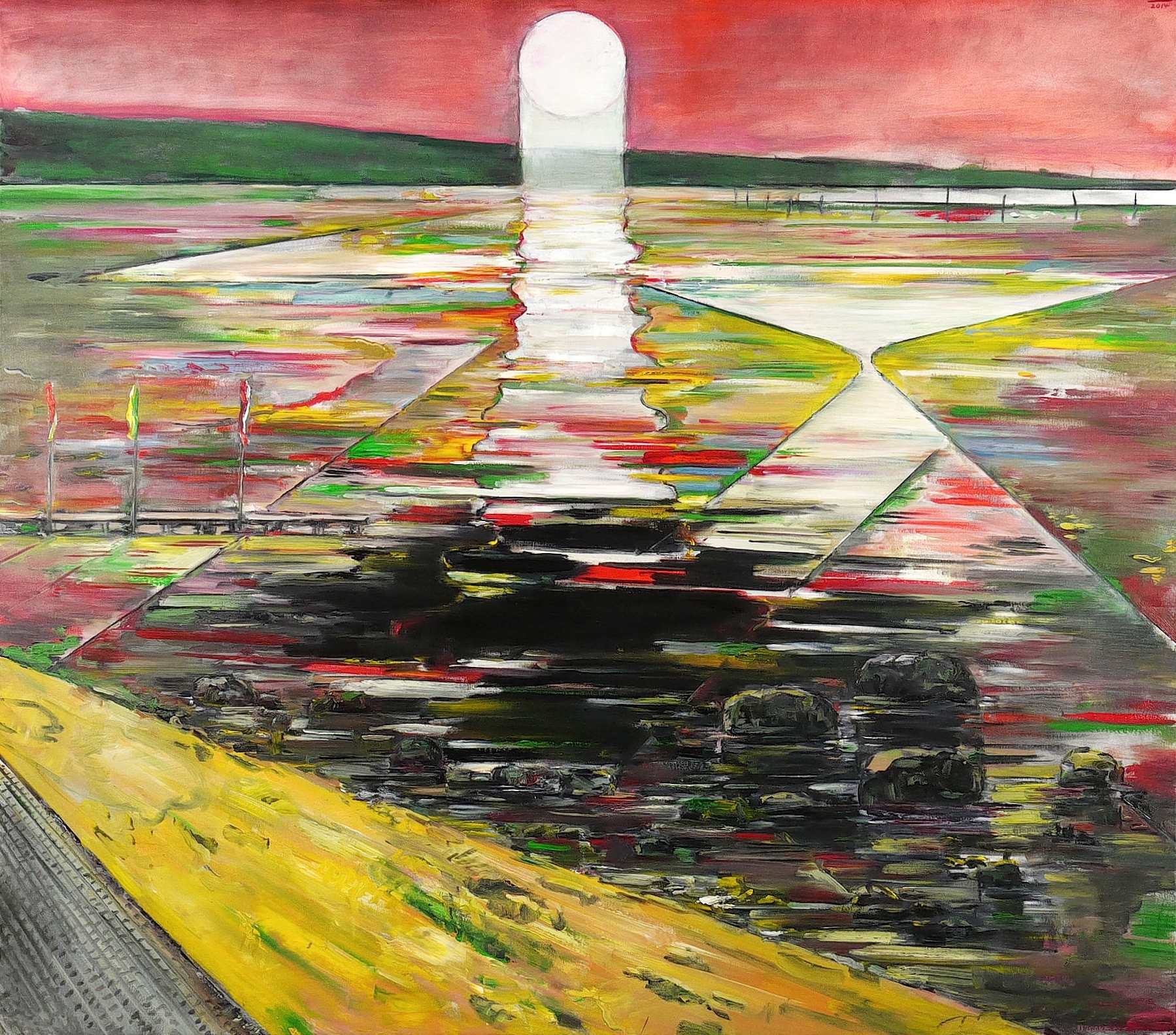 Hubertus Giebe – „Dangaster Wattenmeer IV“