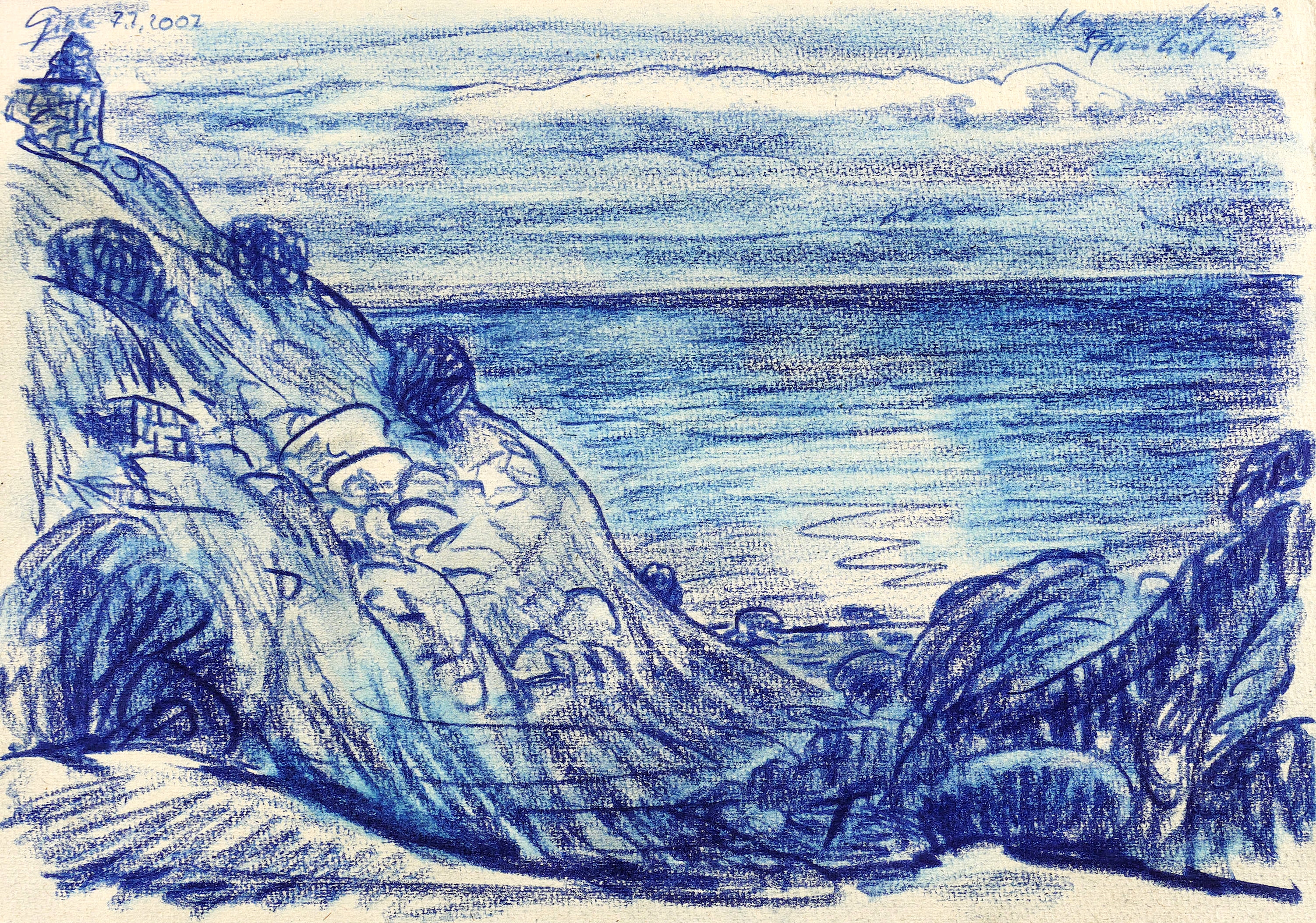 Bei der Festung Hammershus auf Bornholm