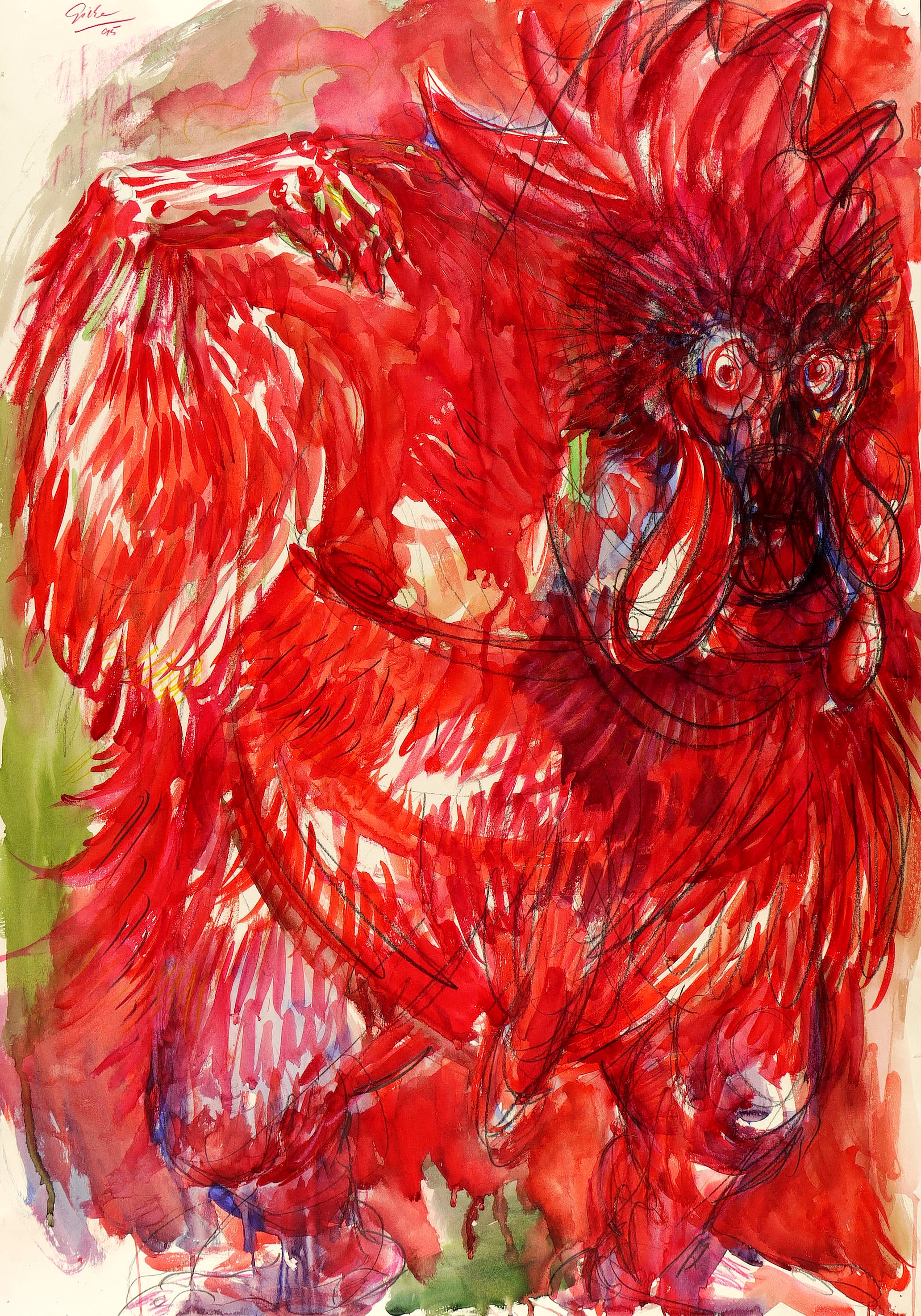 Hubertus Giebe – „Rotes Fabeltier“