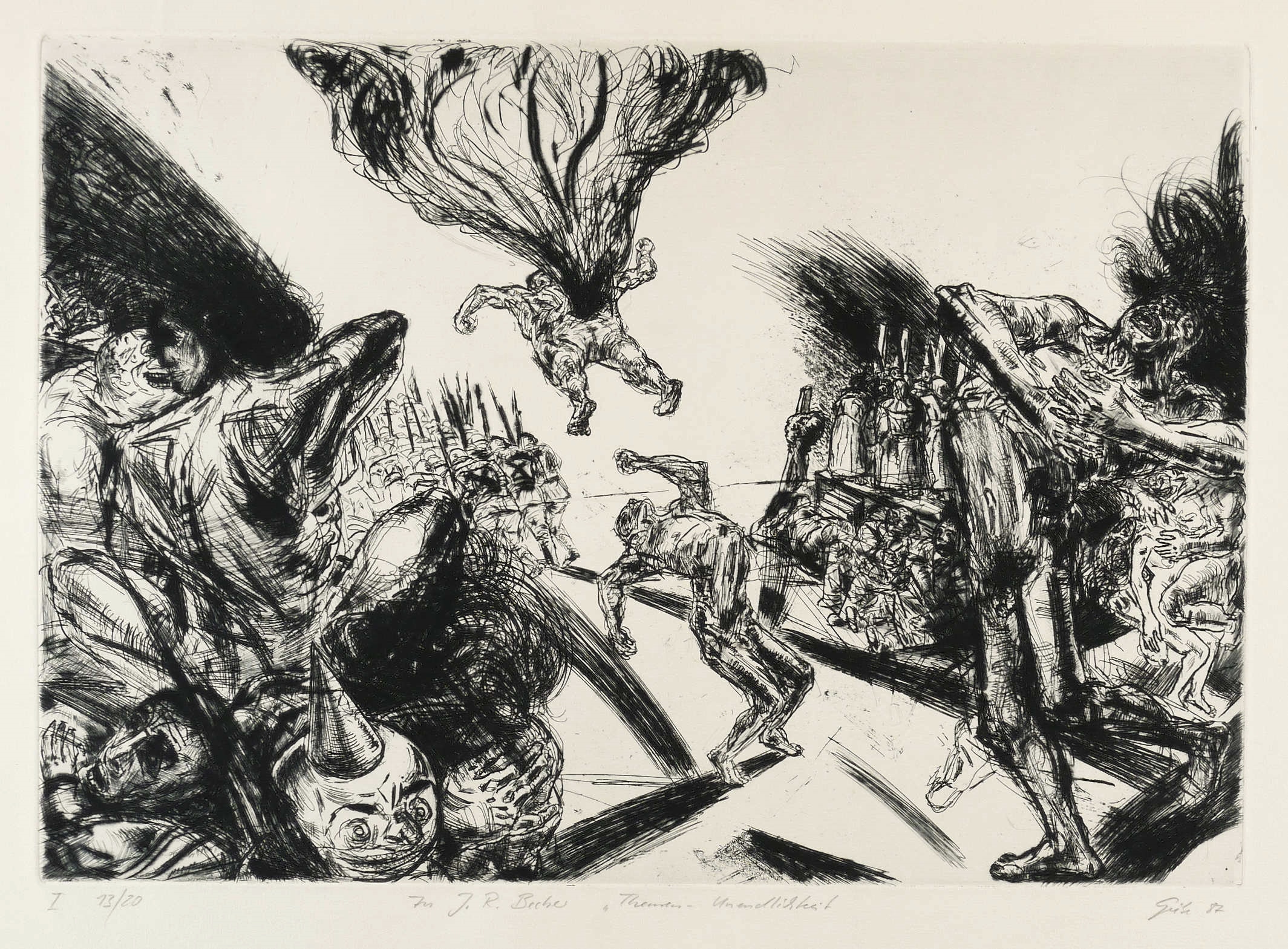 Themen-Unendlichkeit (zu Johannes R. Becher)