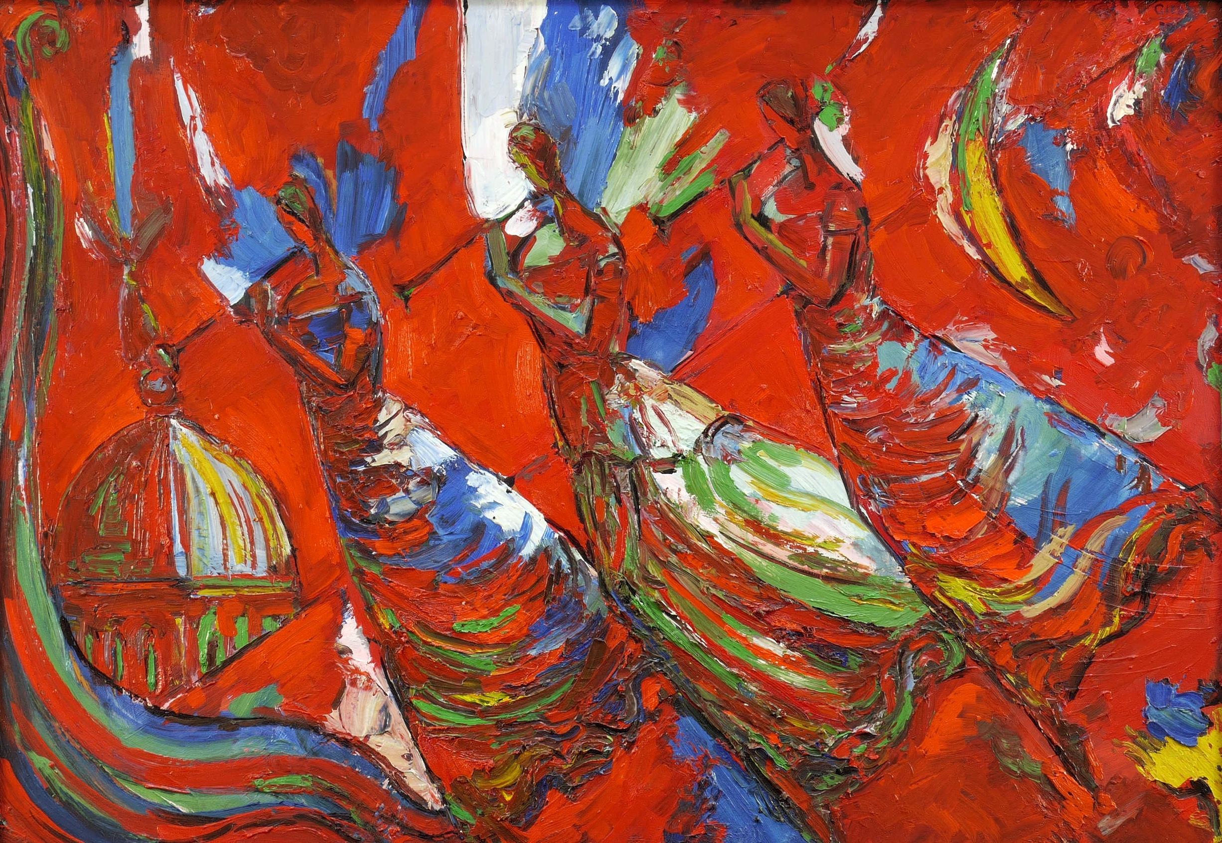 Hubertus Giebe, Drei Engel, 2009/2017