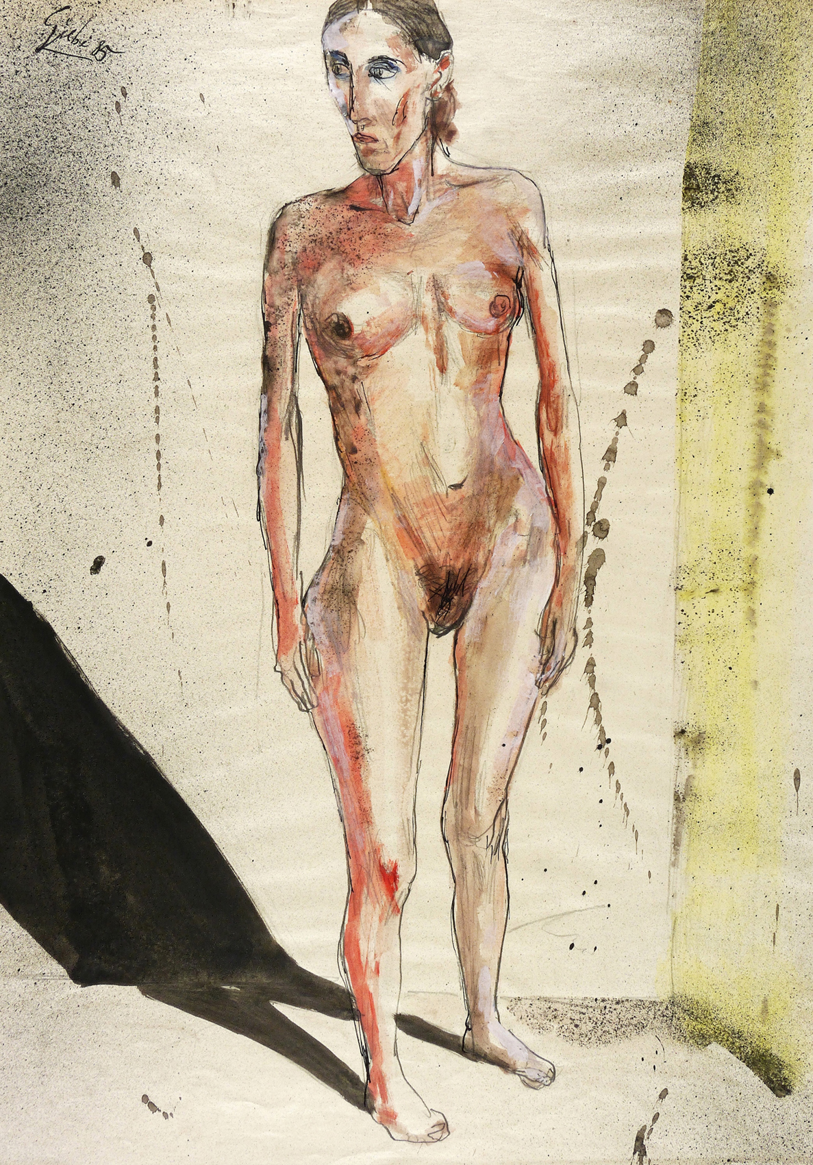 Stehender Akt (Eleonore)