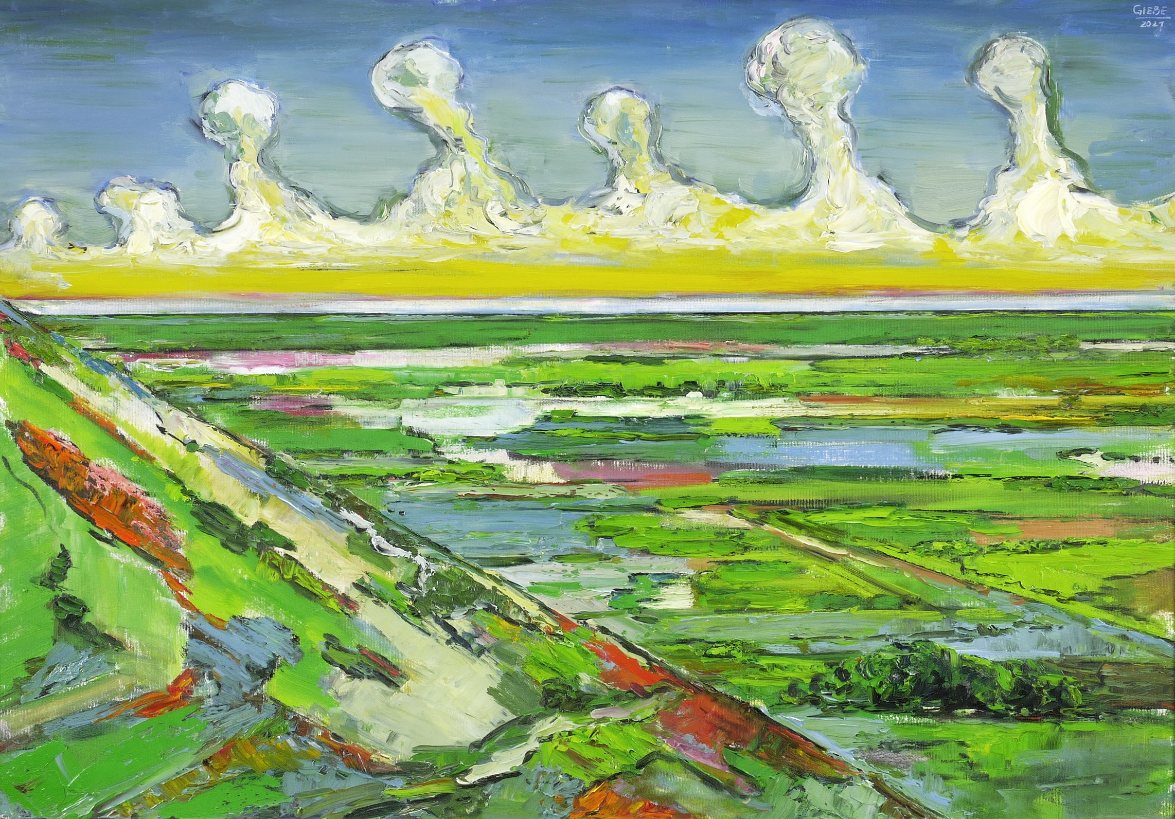 Hubertus Giebe, Wattenmeer, 2021