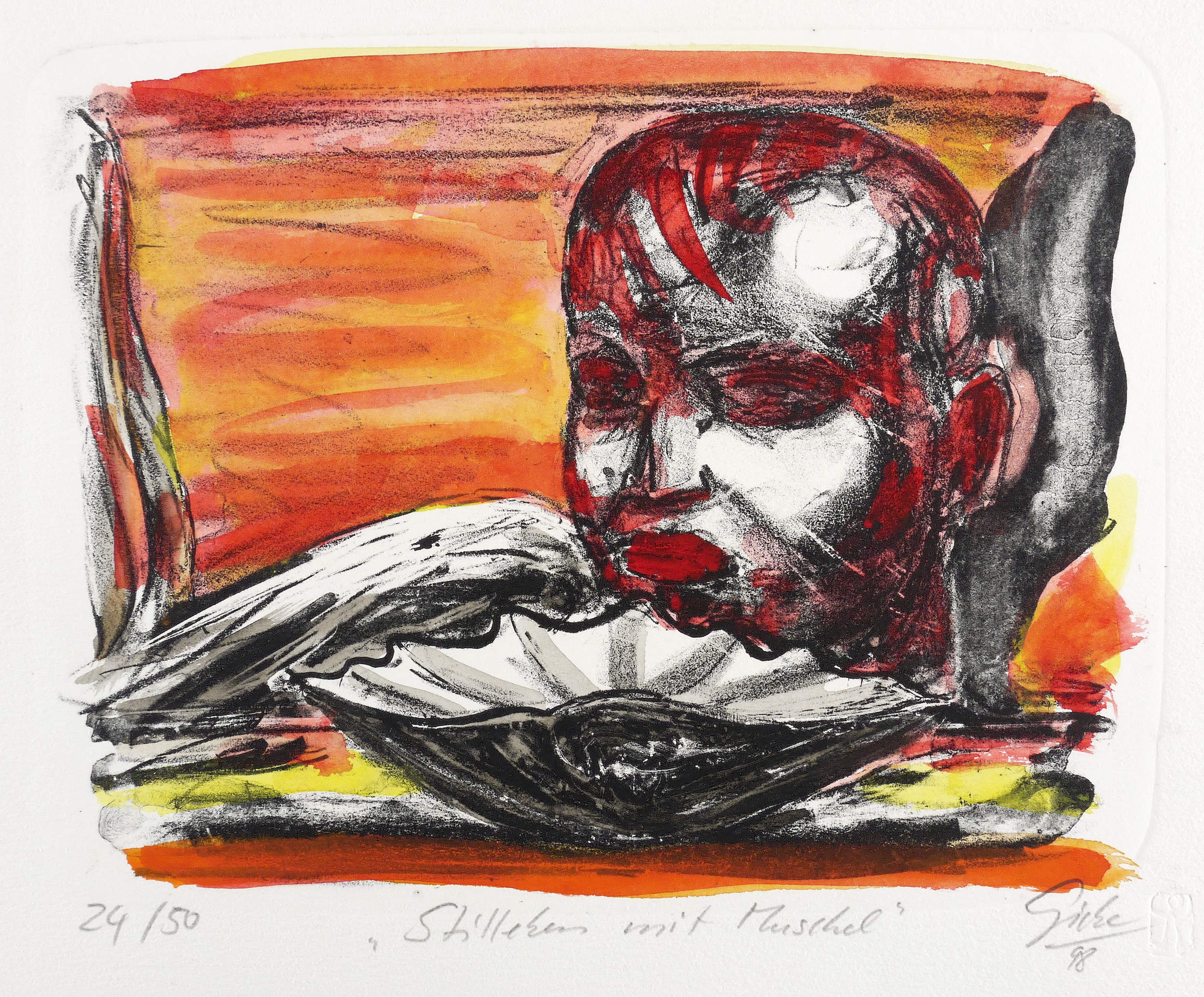 Stillleben mit Muschel