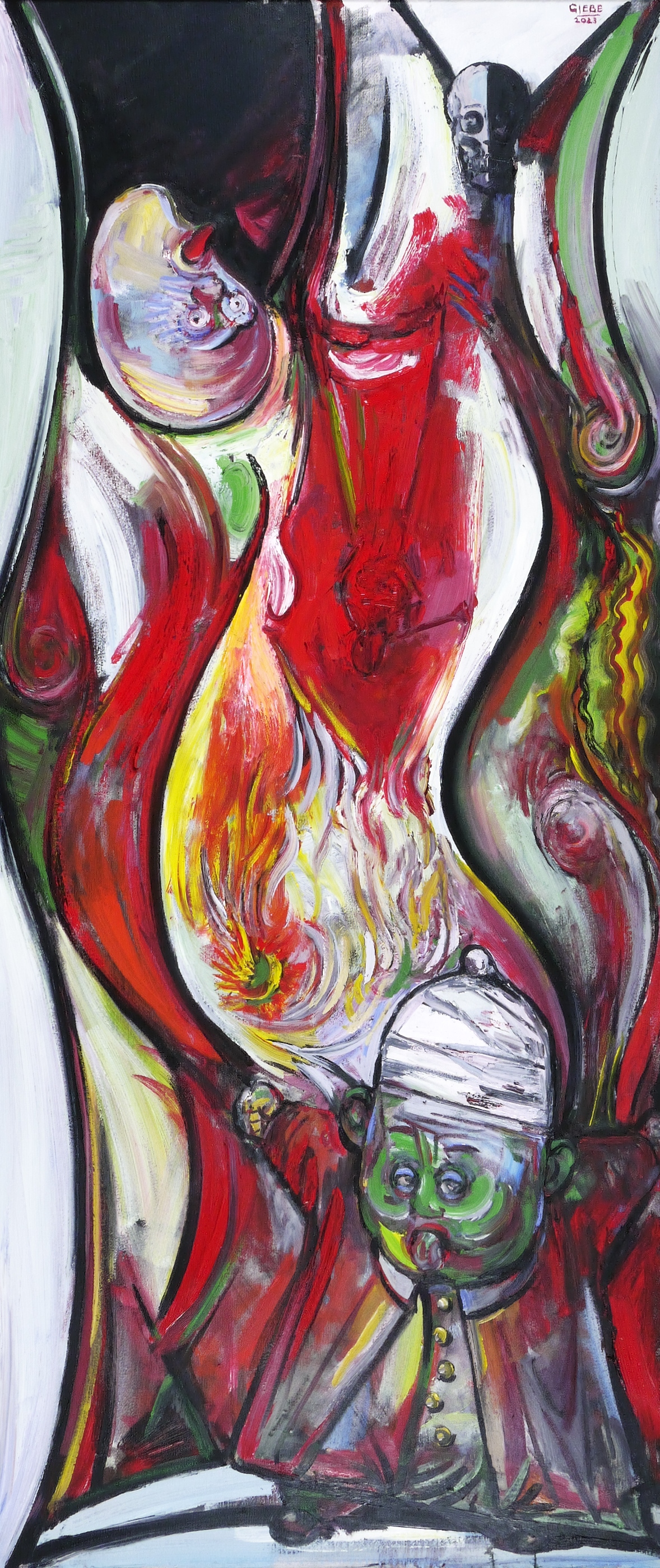 Hubertus Giebe, Engelssturz, 2023