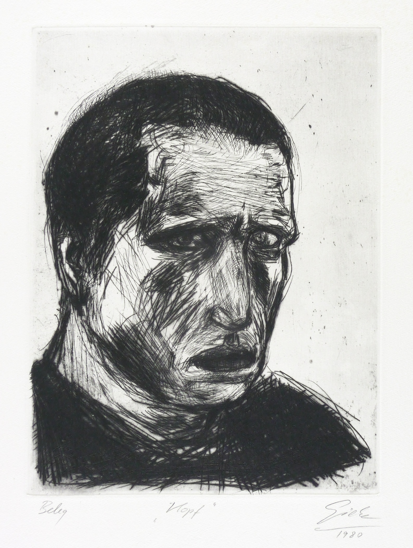 Kopf (Selbstbildnis)