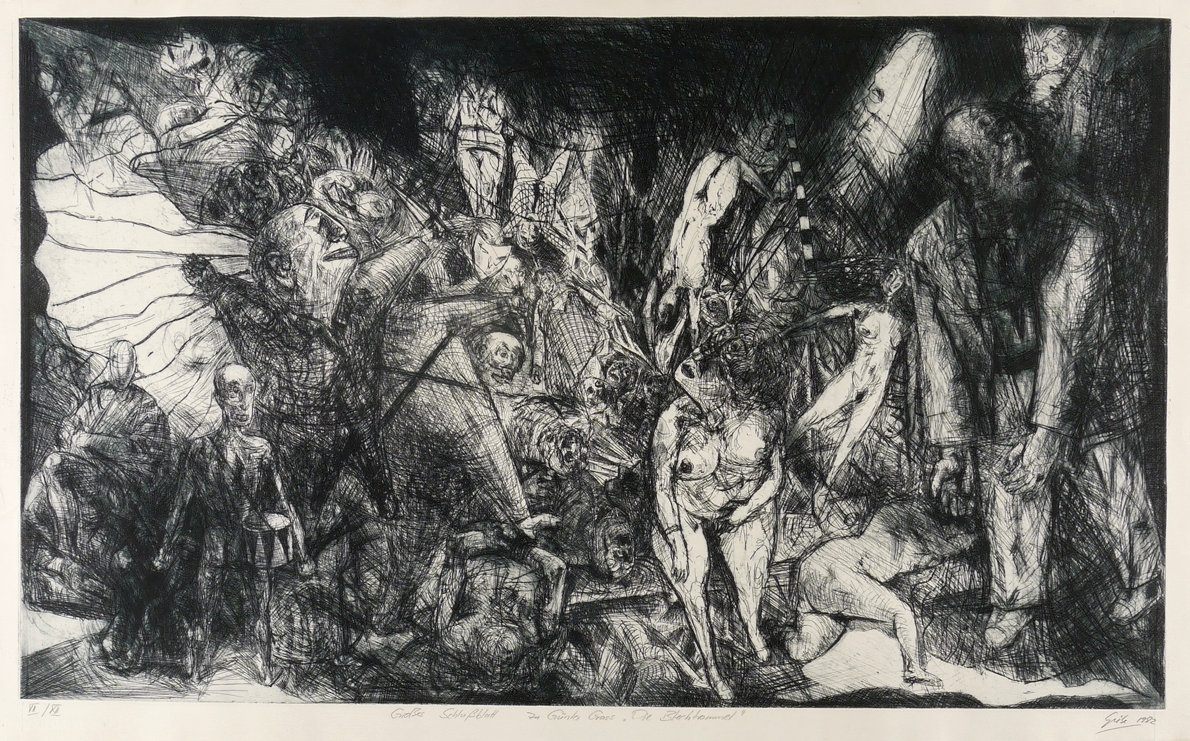 Großes Schlussblatt (Spiegel des Krieges)