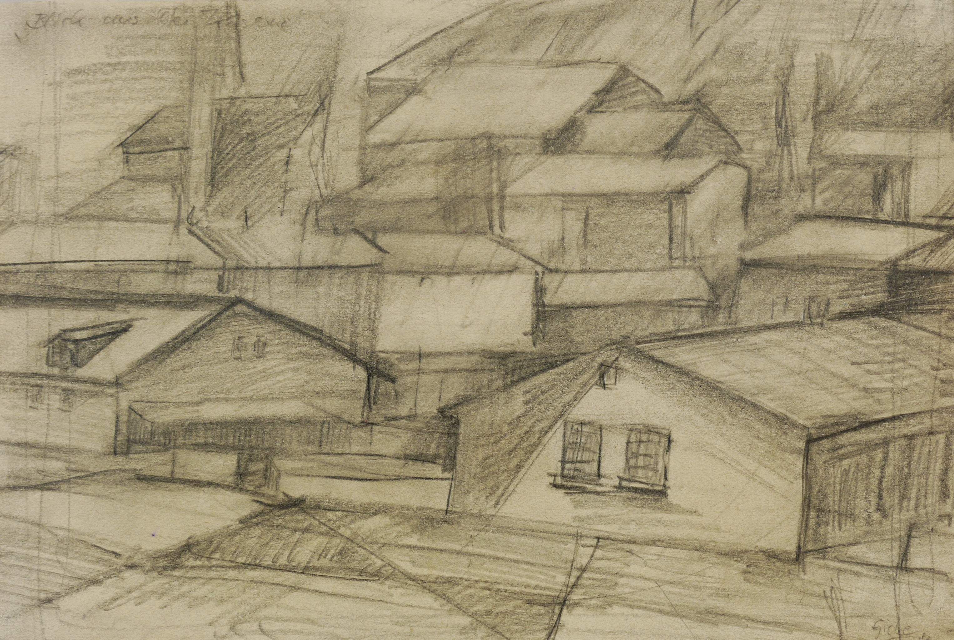 Hubertus Giebe – „Blick aus der Kaserne“