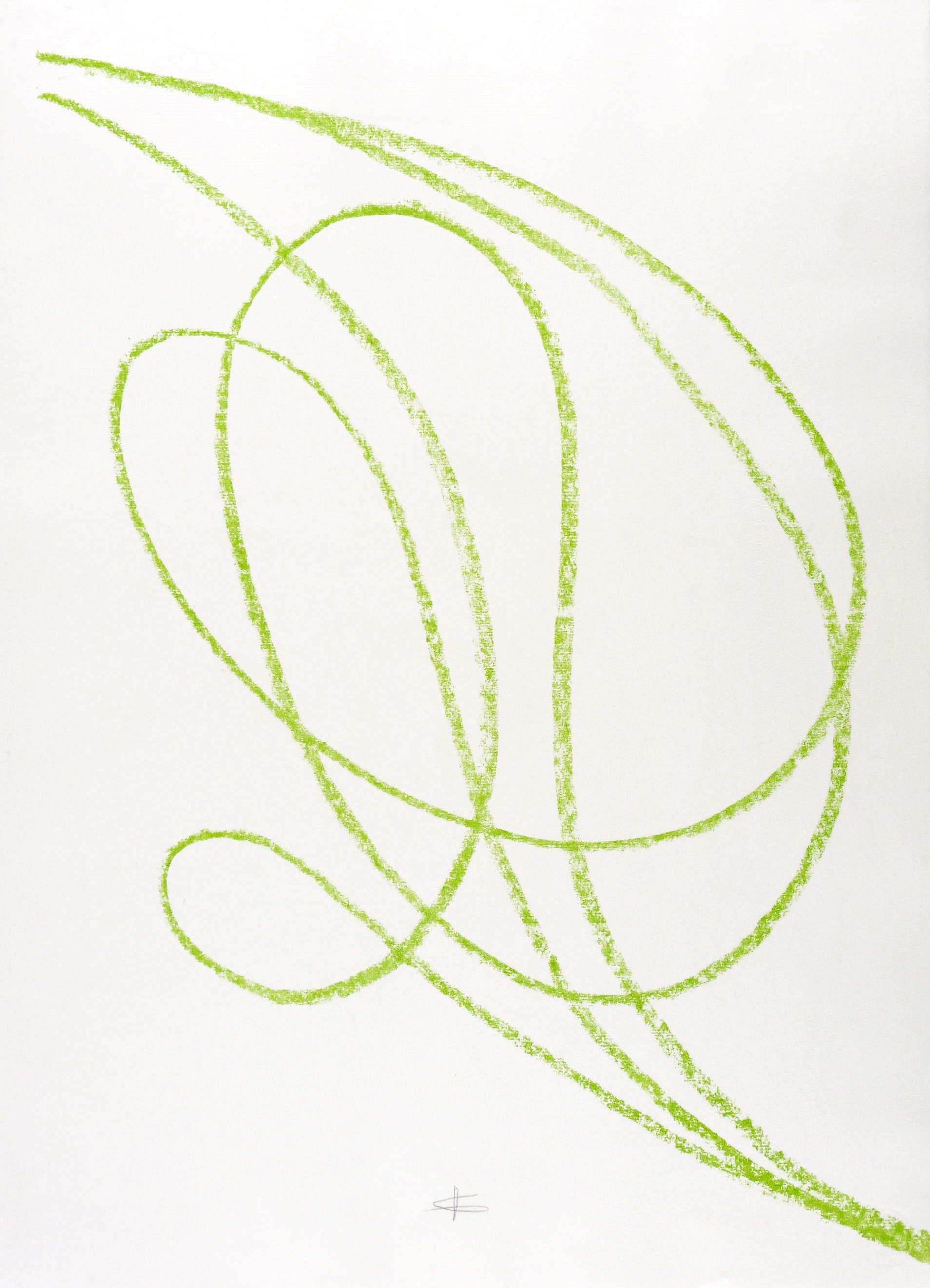 Blattform II (Skalendruck 2 - Hellgrün)