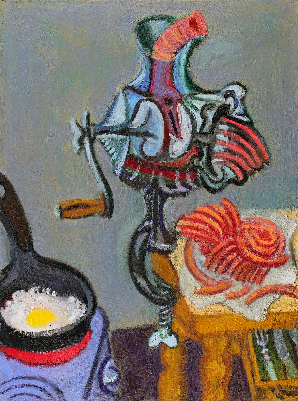 Peter Graf – „Stillleben mit Fleischwolf“