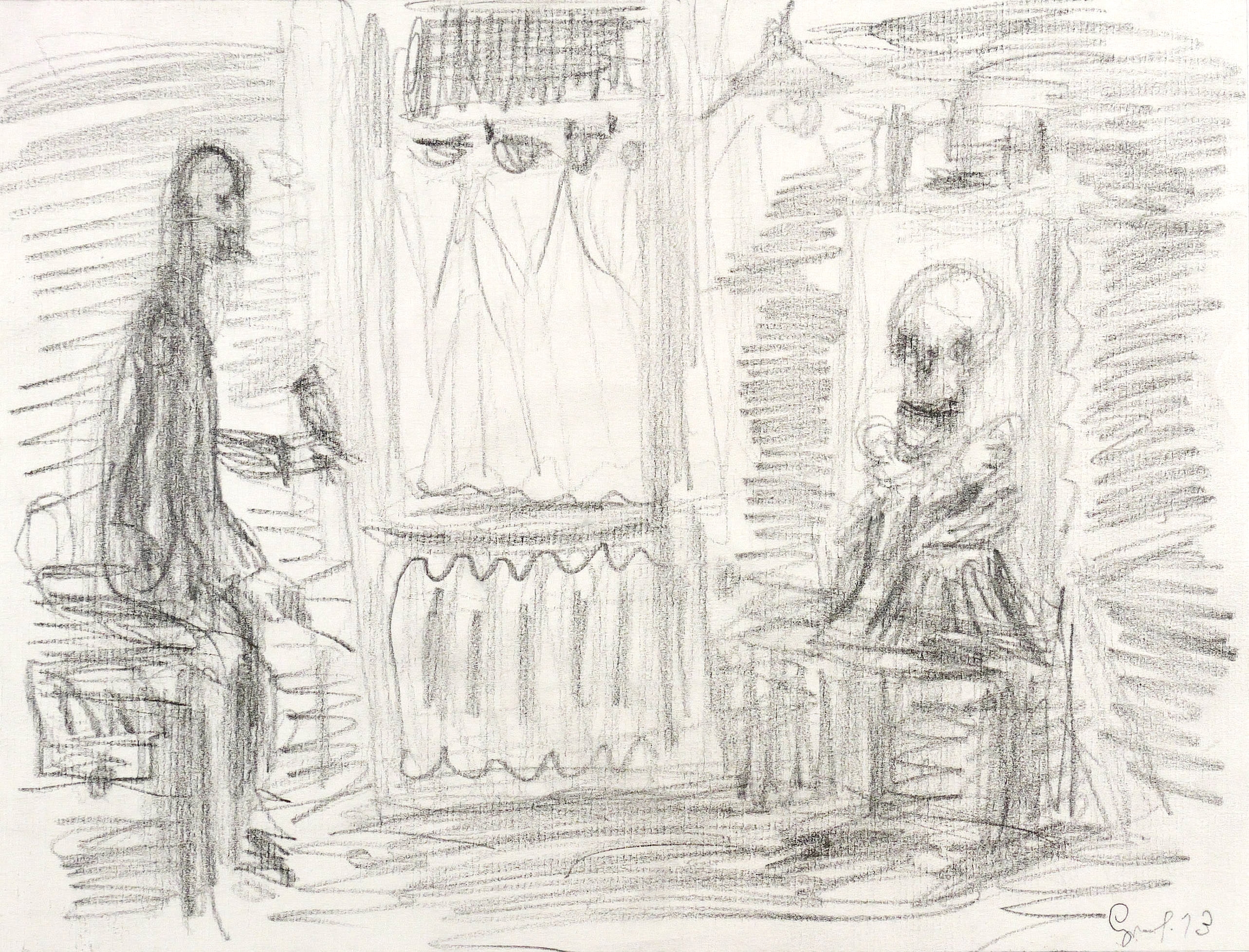 Peter Graf, Der Maler und der Tod, 2013