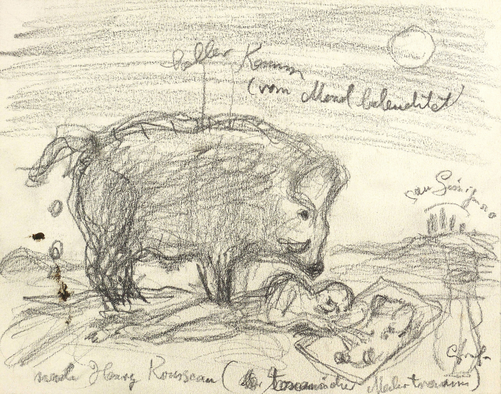 Nach Henry Rousseau (Toskanischer Malertraum)