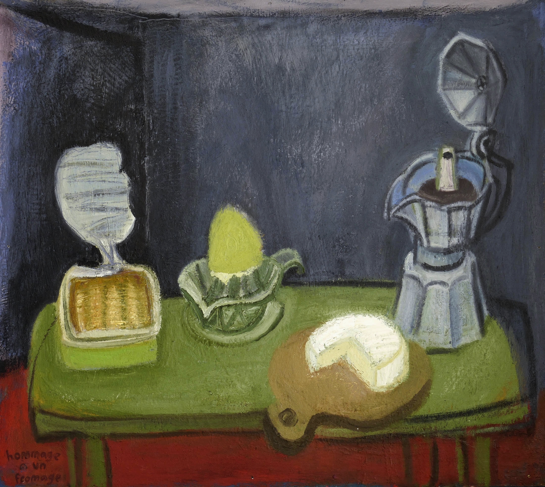 Hommage an einen Käse (hommage á un fromage)